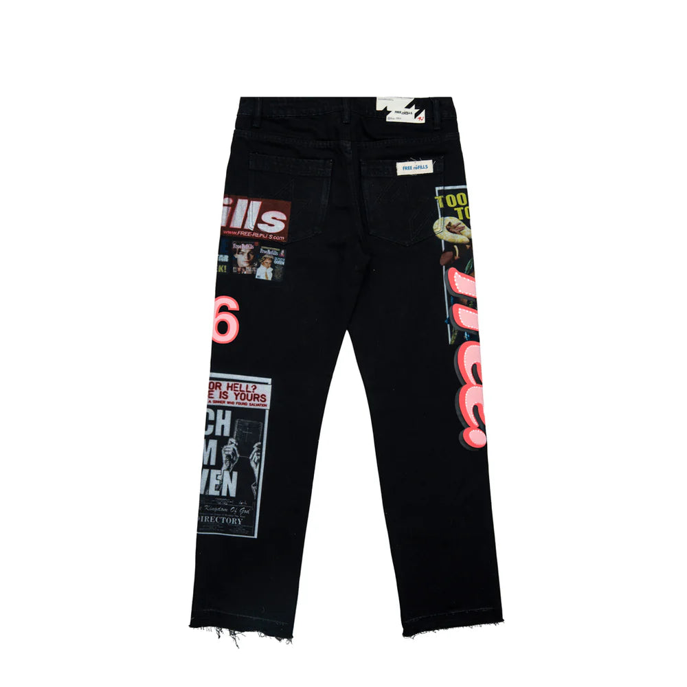 Tabloid Denim - Black