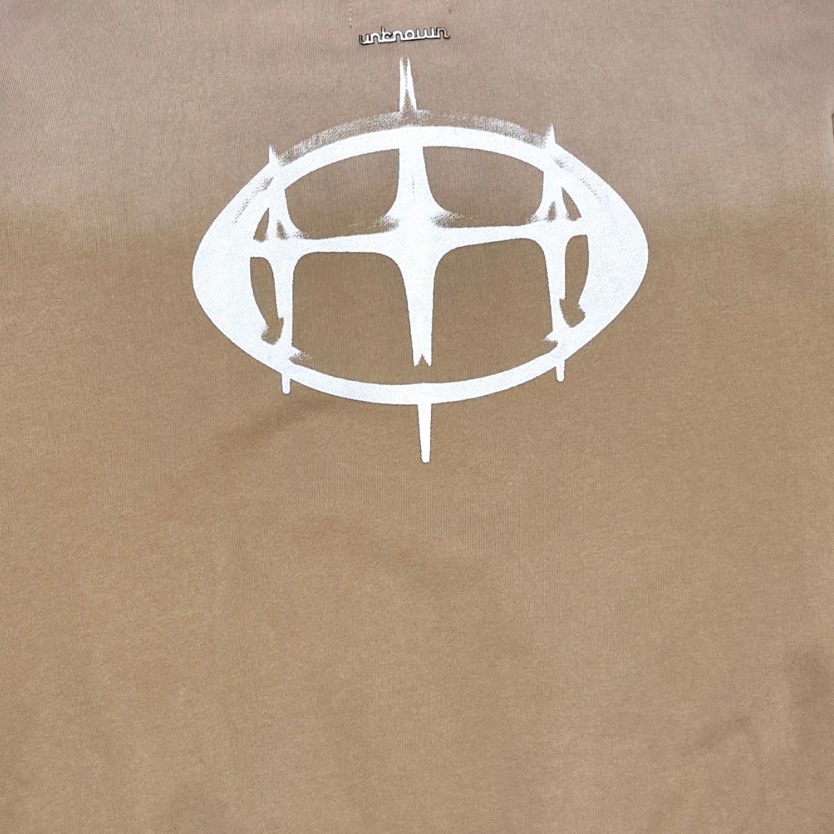 Unknown washed effect crewneck