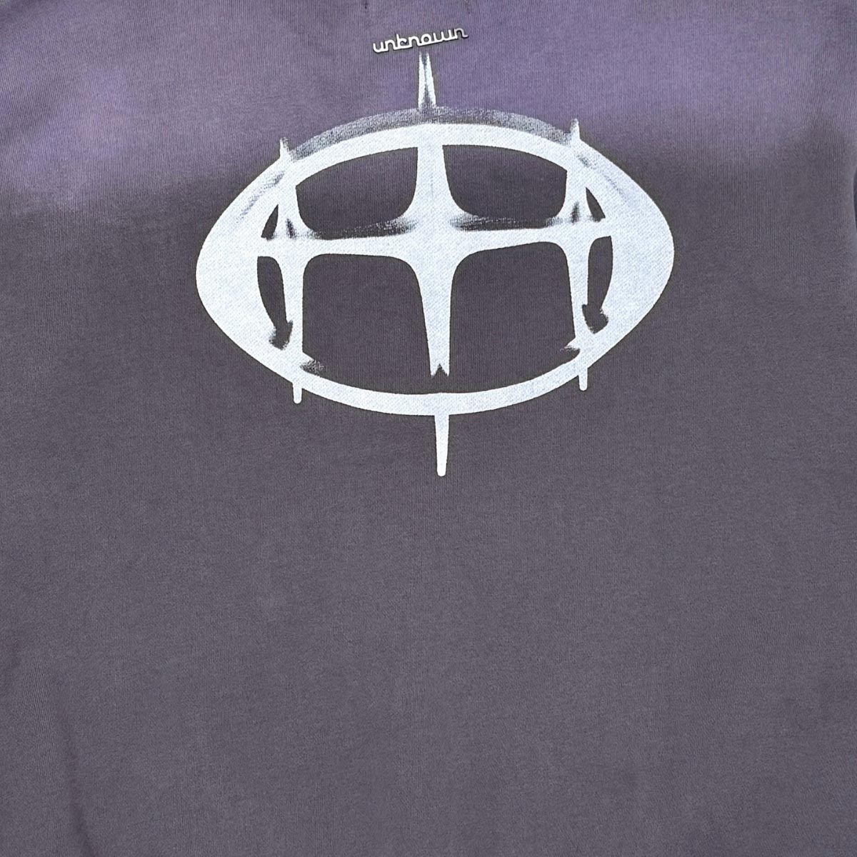Unknown washed effect crewneck