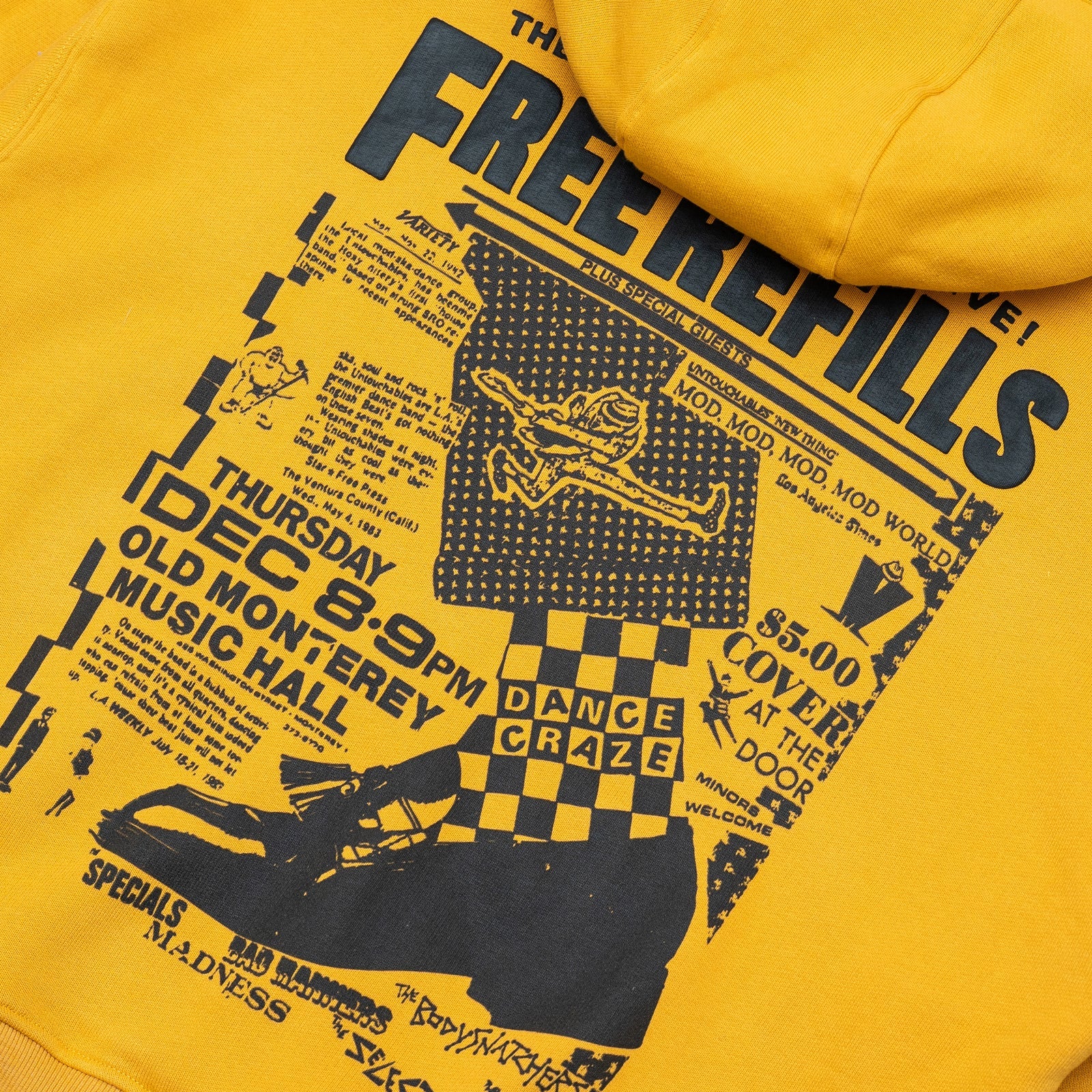 Flyer Zip Up Hoodie - Yellow
