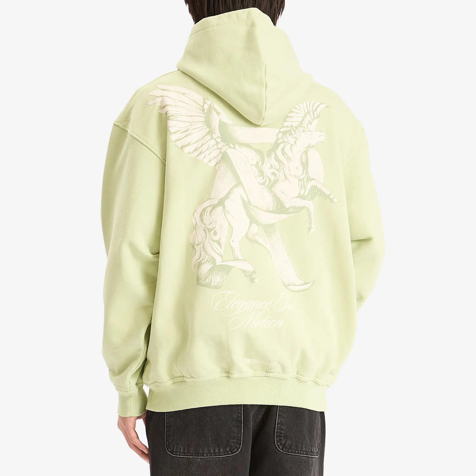Elegance in Motion Hoodie - Matcha