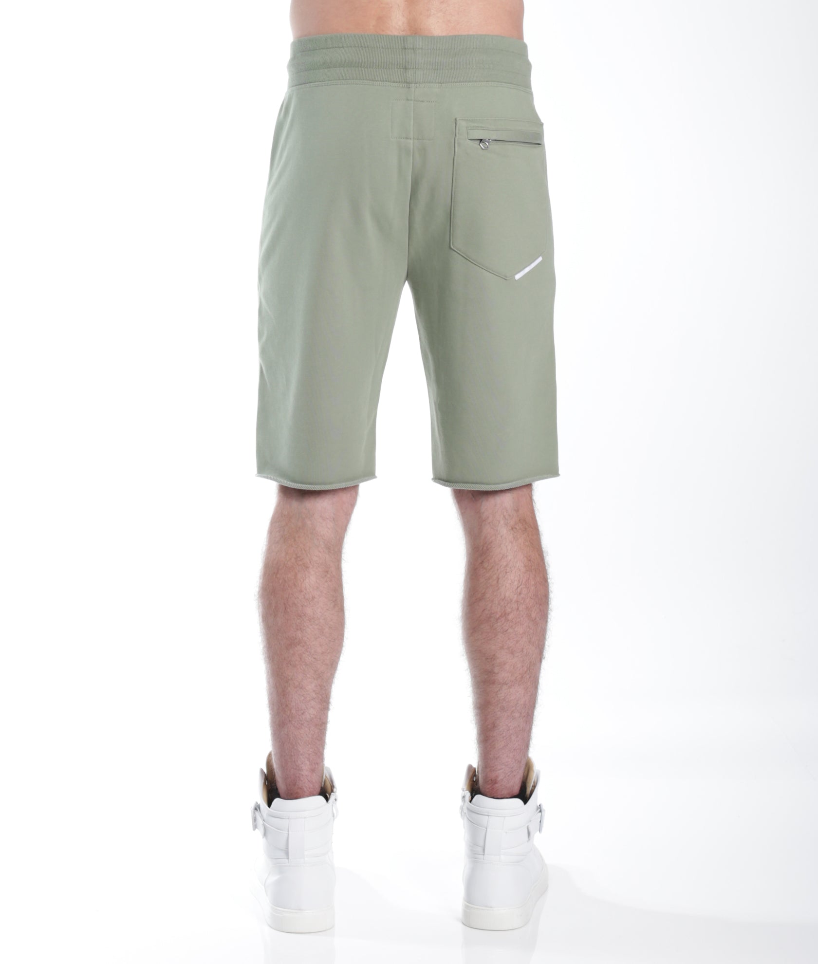 FRENCH TERRY SWEATSHORT IN ASPEN