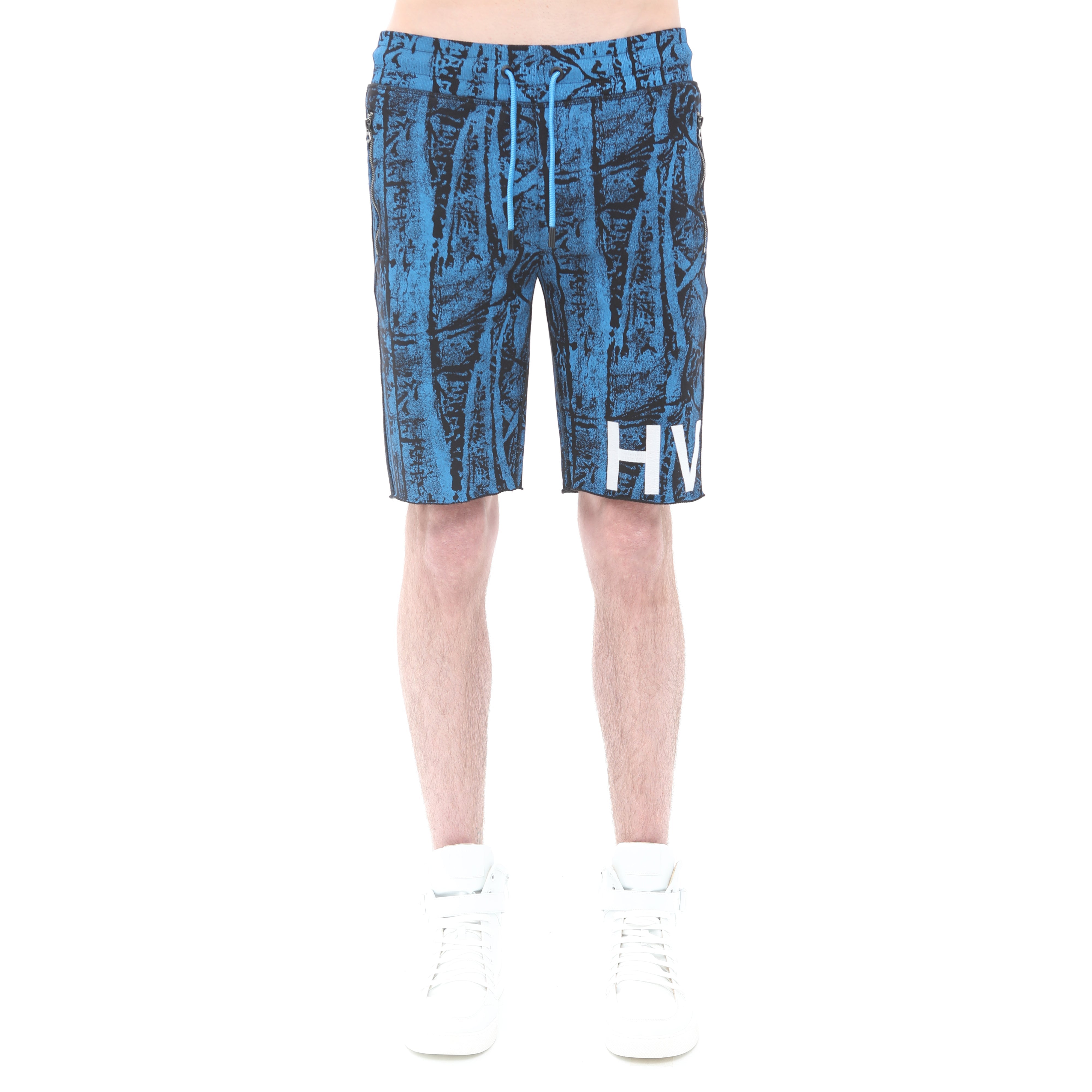 FRENCH TERRY SWEATSHORT IN CRINKLE