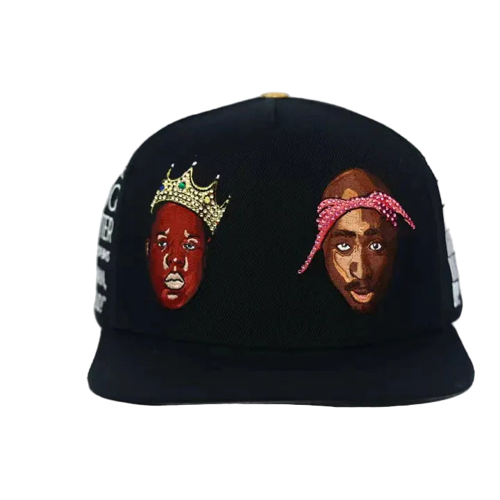 East vs West. Iced out Strapback - Black