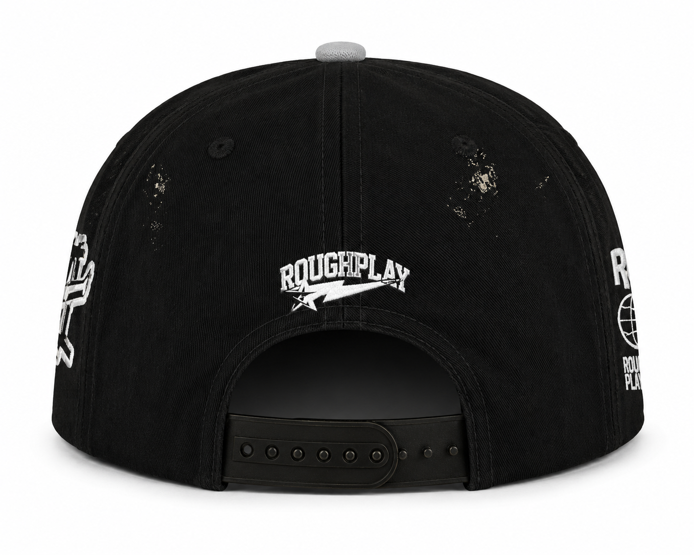 Vintage Snapback - Black/Pink