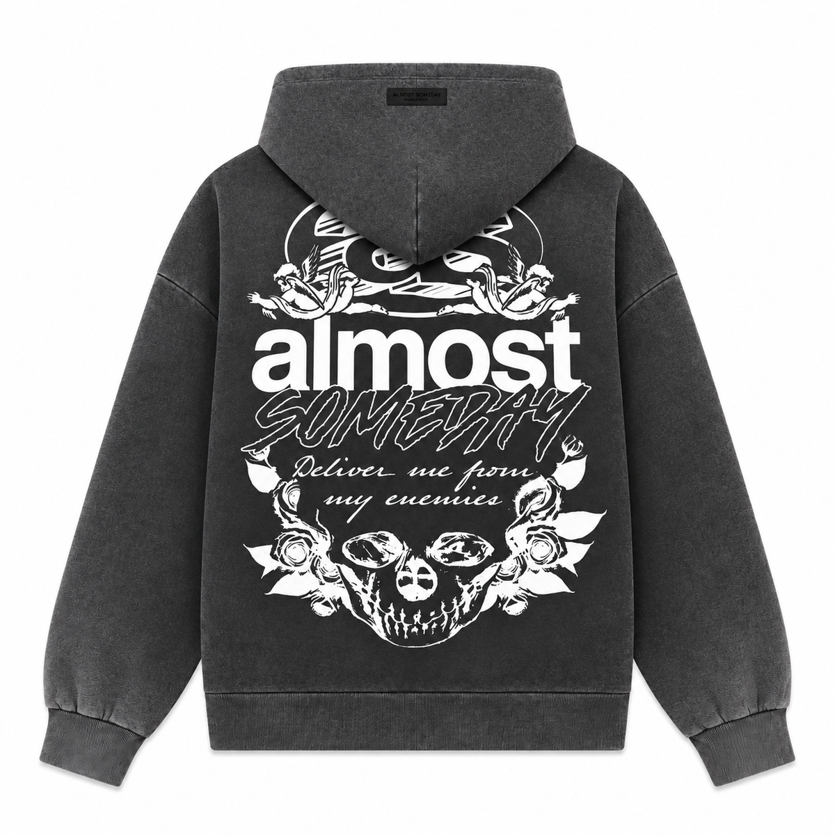 Enemies Zip Hoodie - Black