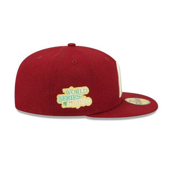 Philadelphia Phillies Citrus Pop Fitted - Burgundy