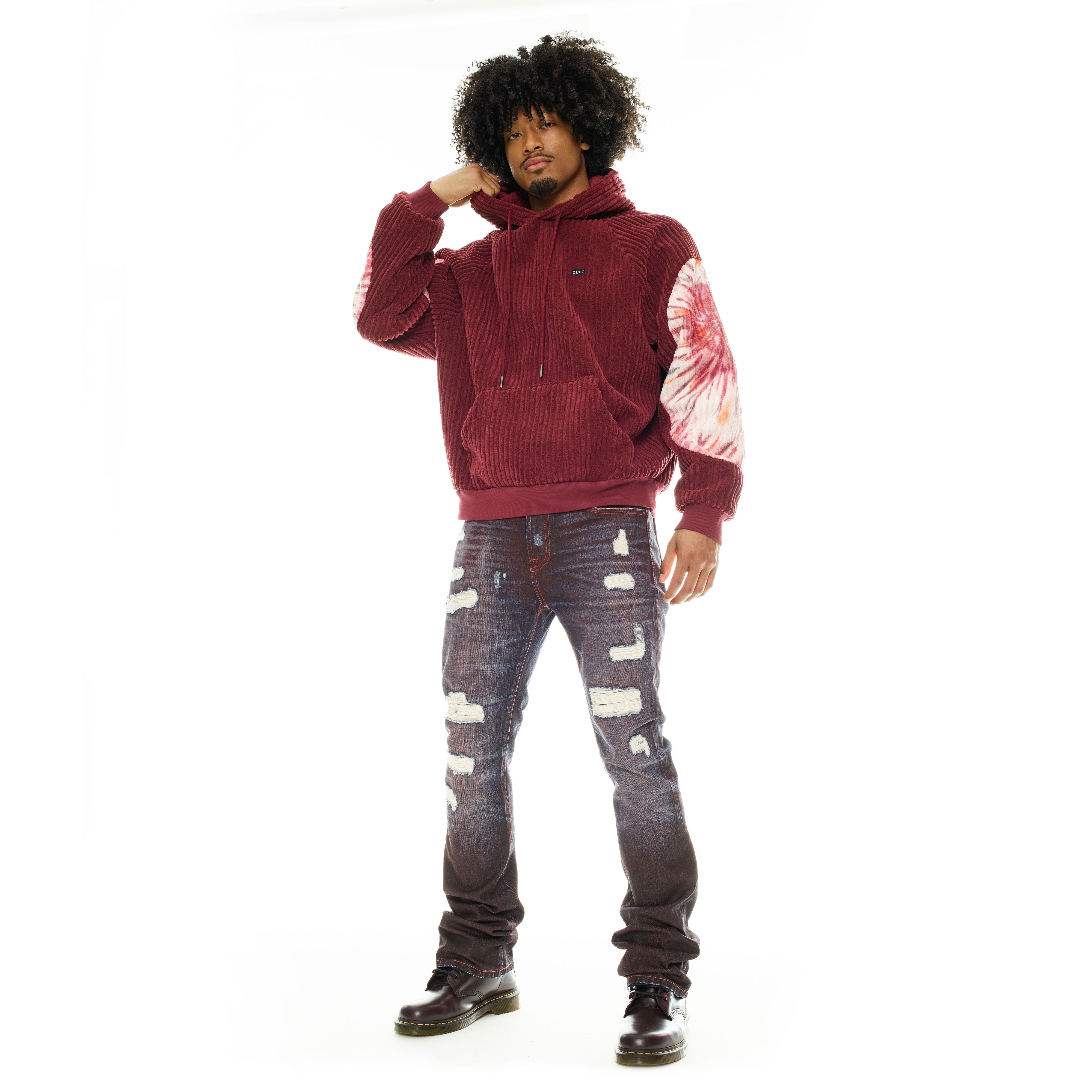 Lenny Bootcut Jeans - Brick