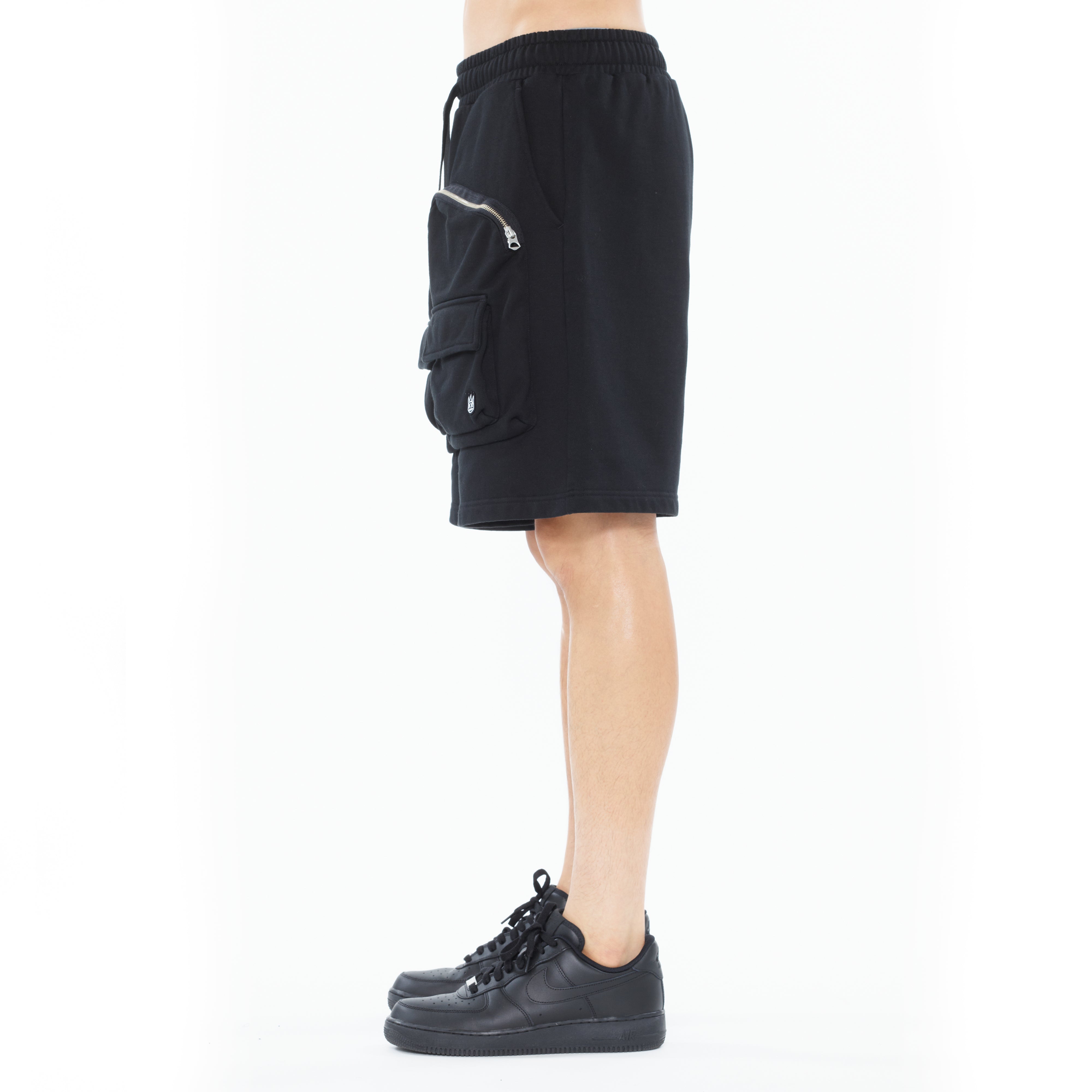 Cult's Cargo Shorts in Black