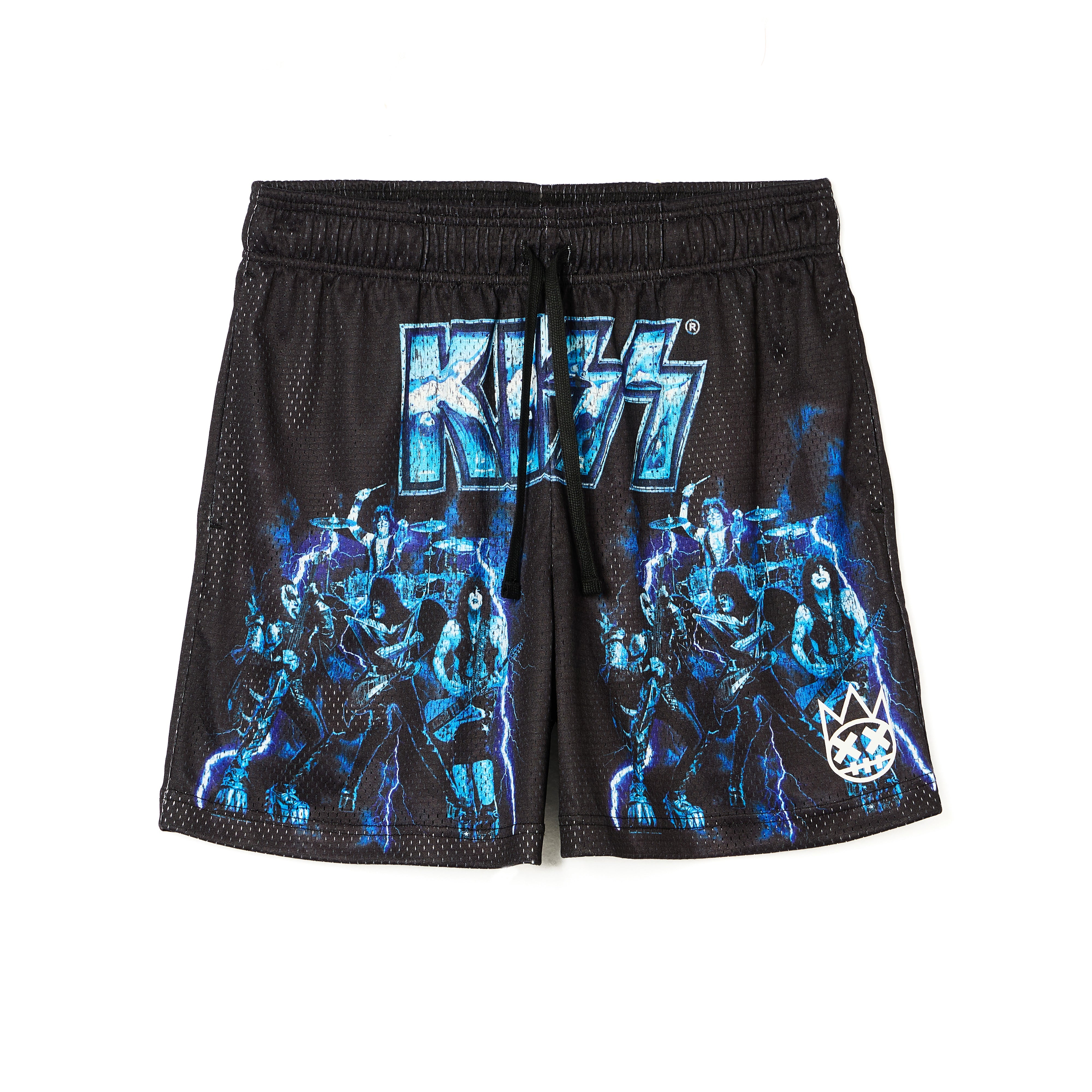 Cult's Mesh Shorts in Kiss