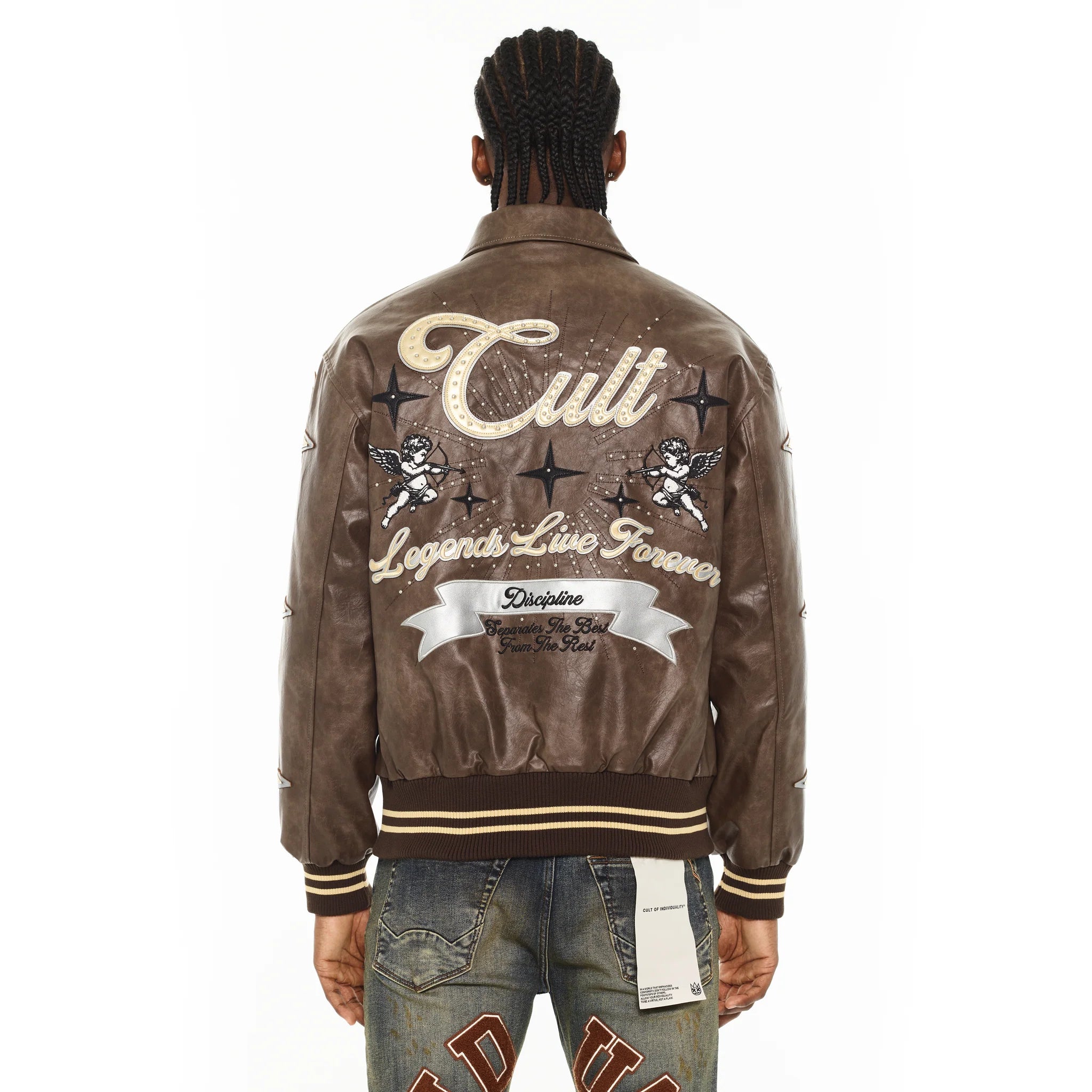 Legends Varsity Jacket - Brown