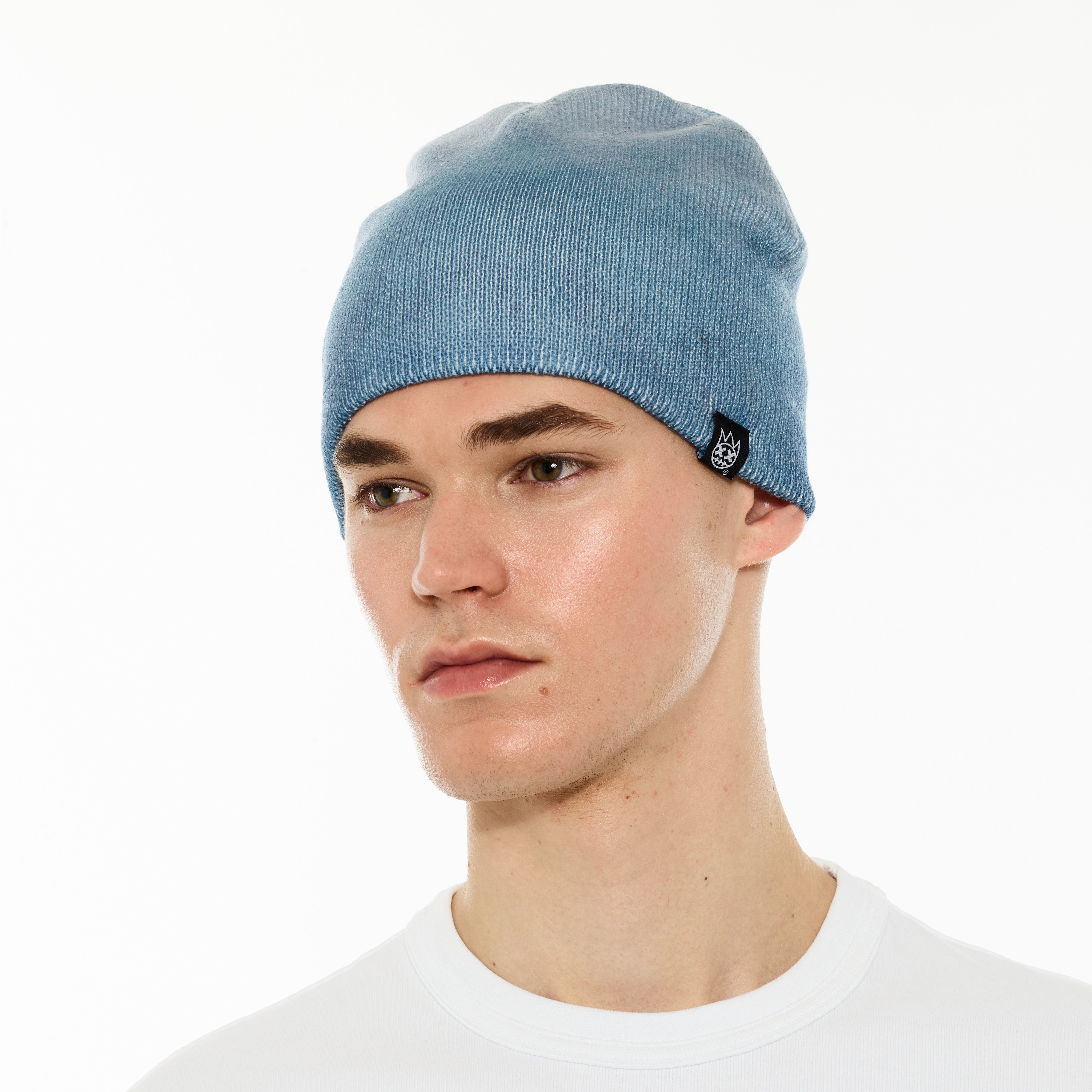 Cult's Knit Hat in Gradiant Blue Steel