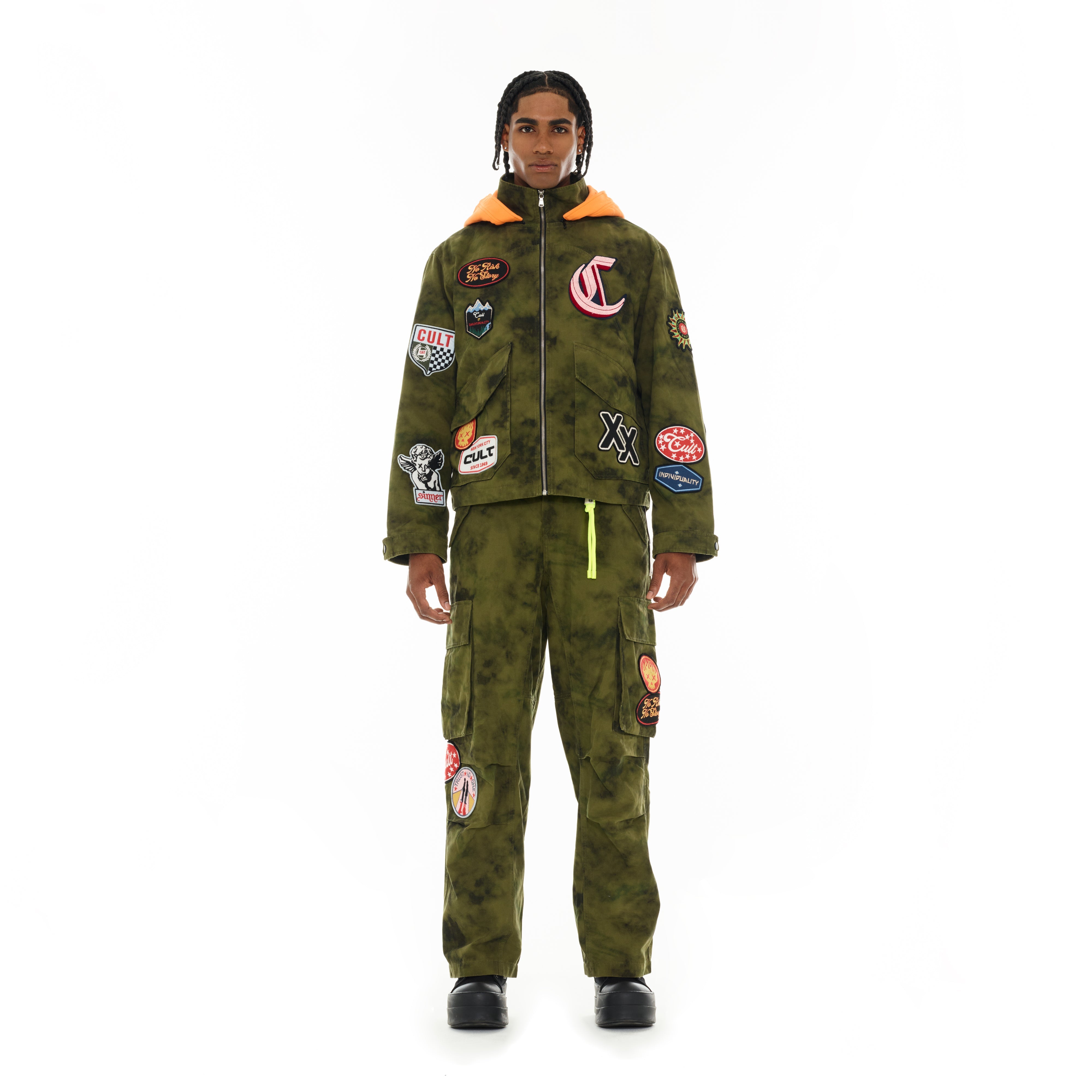 Utility Cargo Pants - Camo