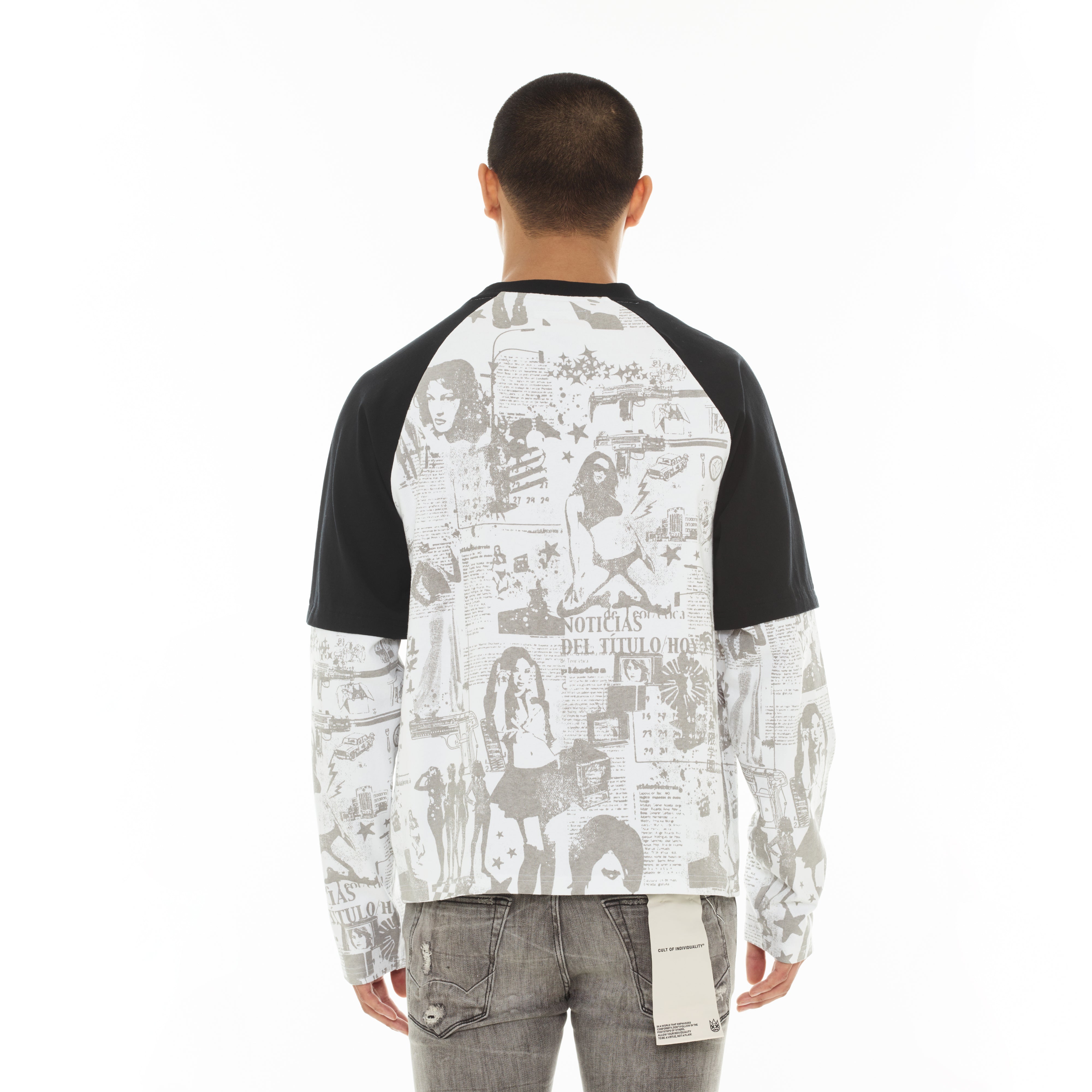 Propaganda Long Sleeve T-Shirt - White
