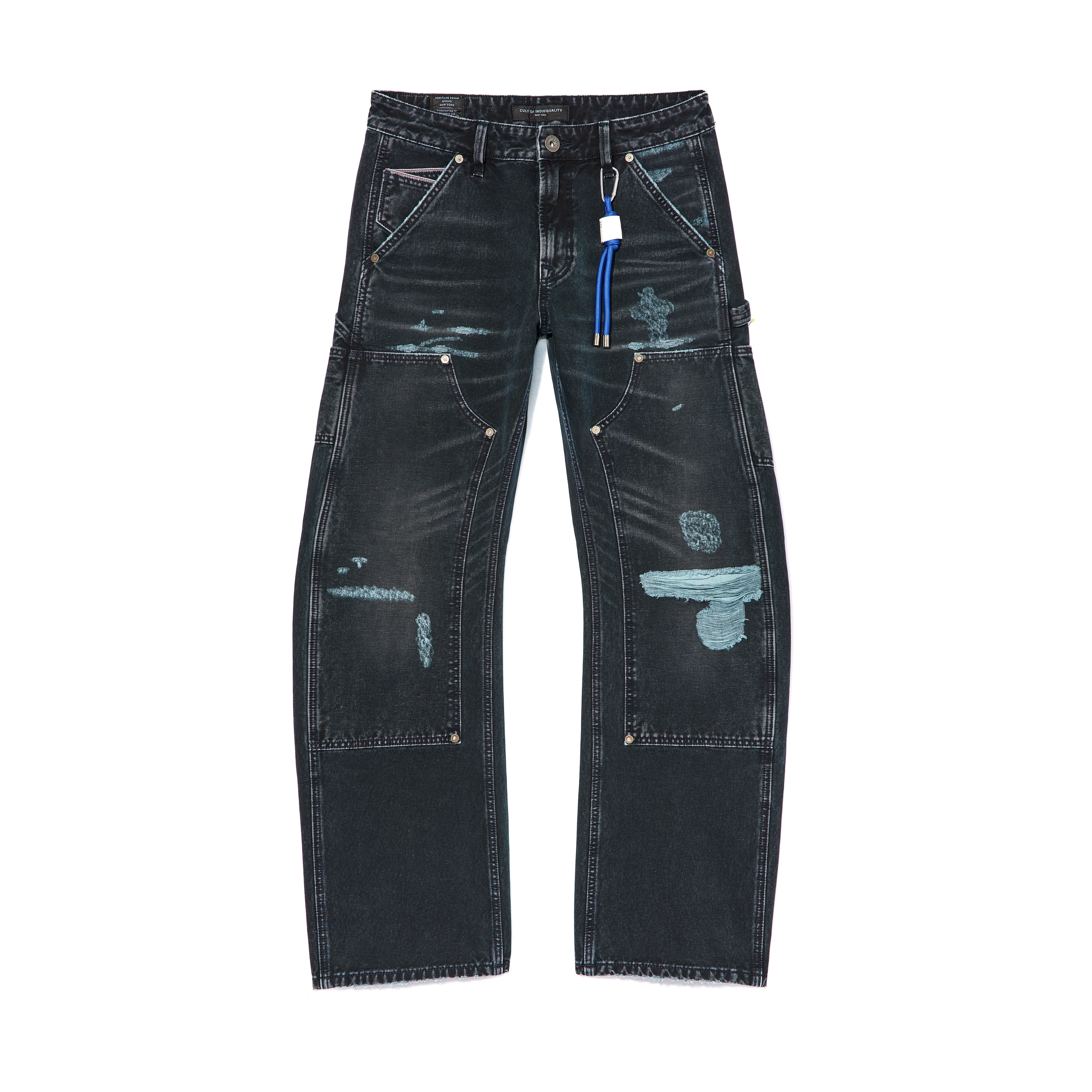 Cult's Grunge Carpenter Jeans in Vintage Navy