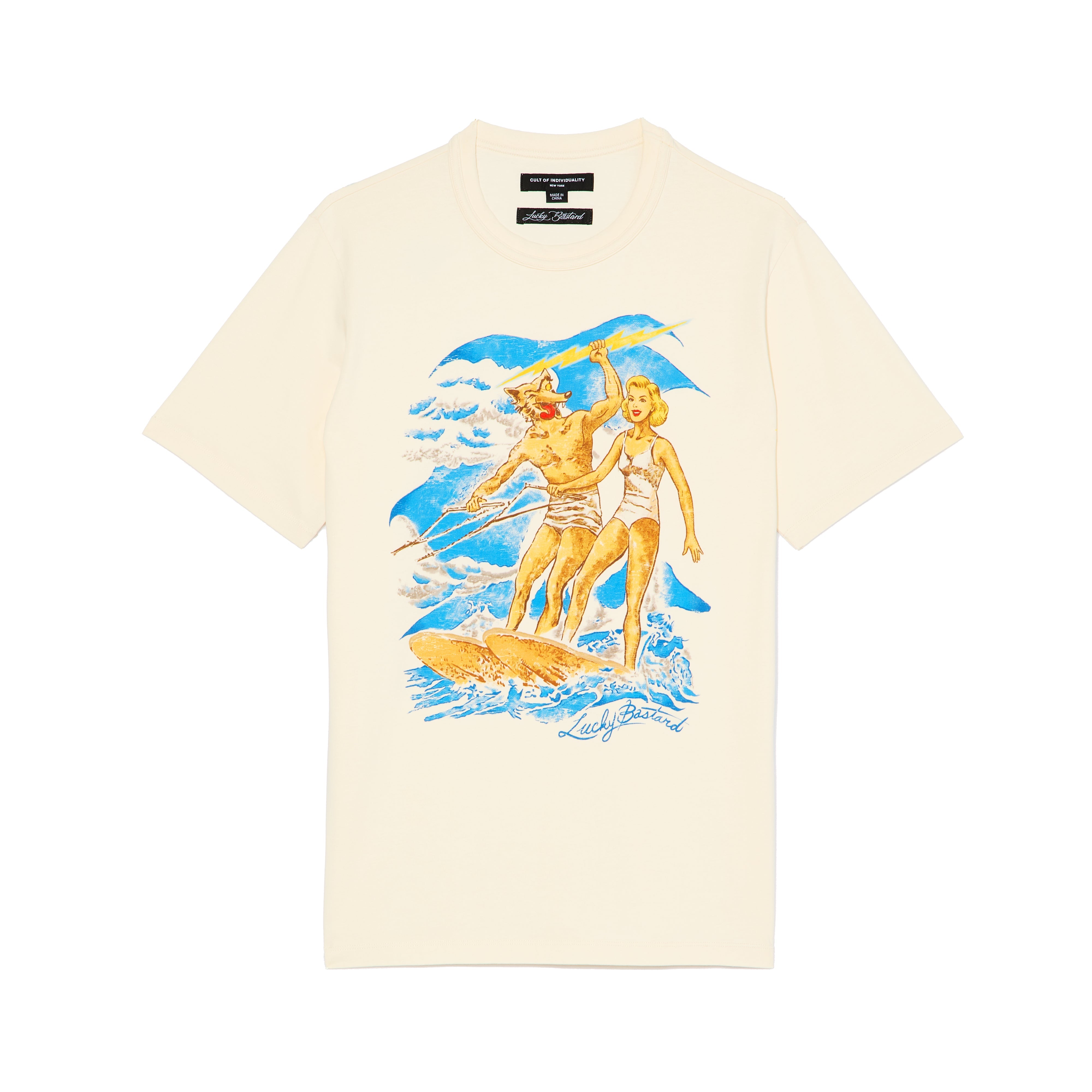 Surfin Usa T-Shirt - Winter White