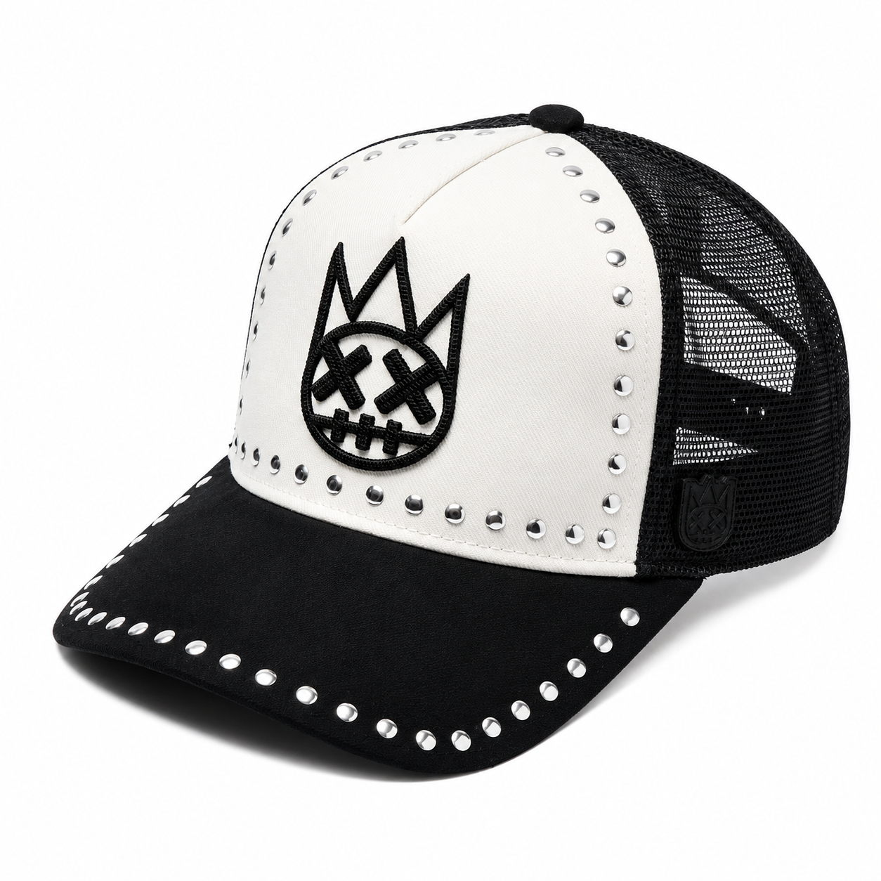 Divine Sounds Mesh Back Trucker Hat - Black/White