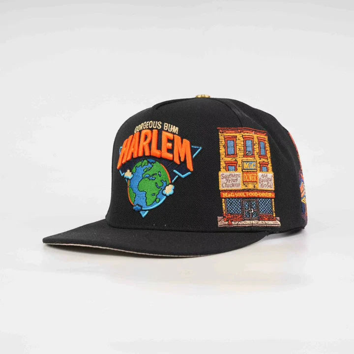 Harlem Strapback - Black