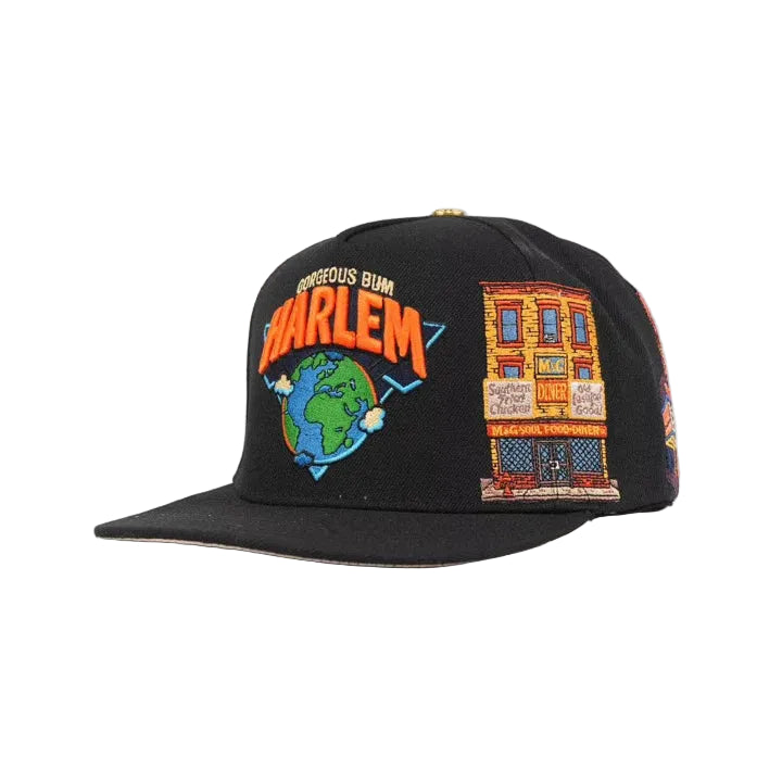 Harlem Strapback - Black
