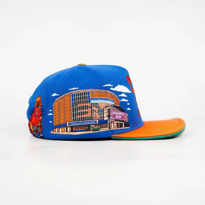 Let’s go NYK Strap Back - Royal/Orange