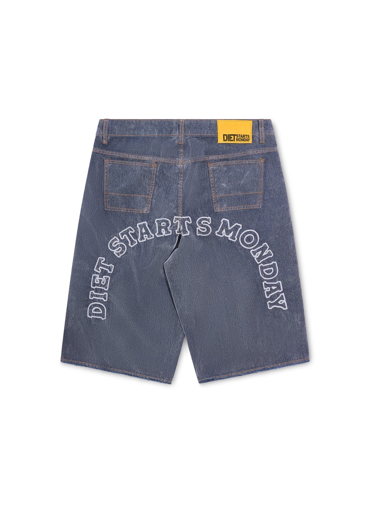 Arch Denim Shorts - Grey