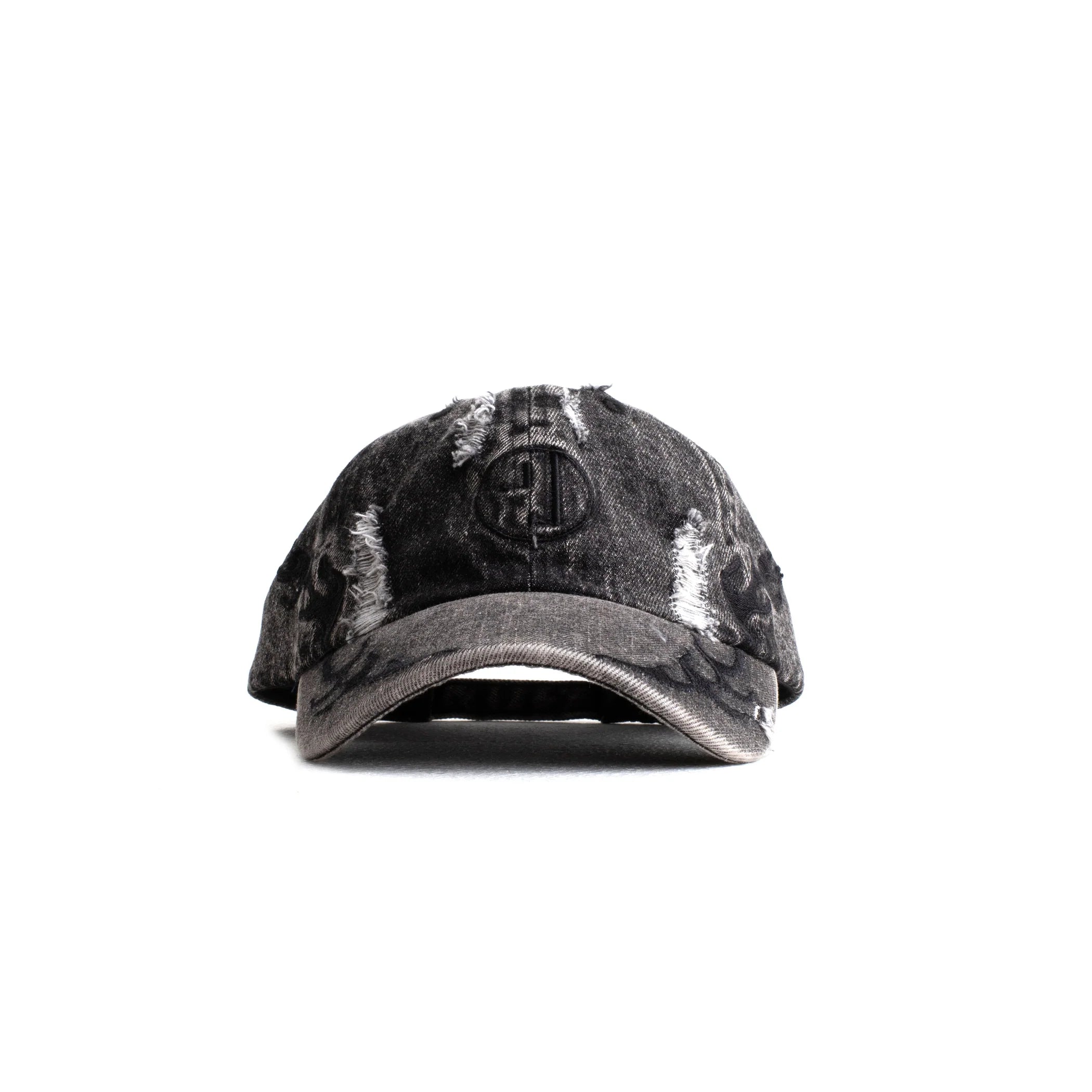 Flames Cap - Washed Black