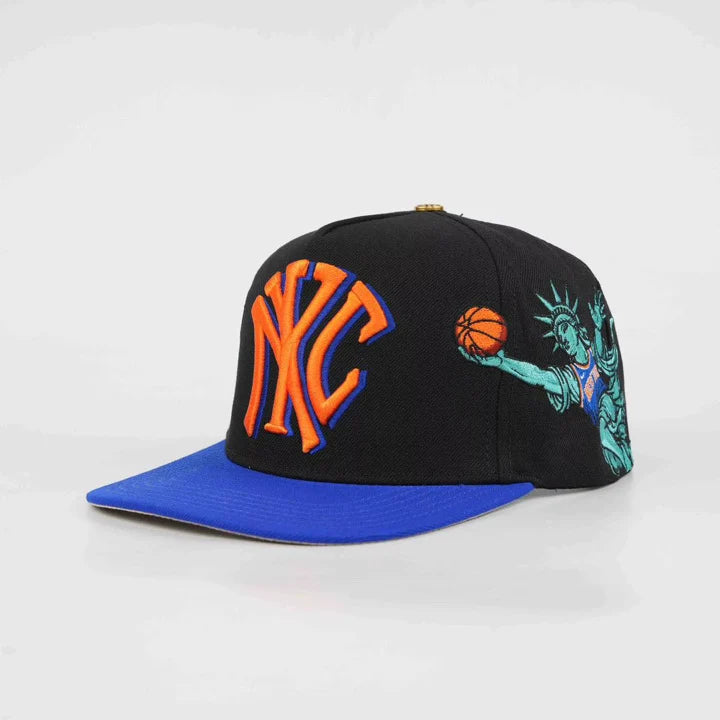 NYC/NYK Strapback - Black/Royal