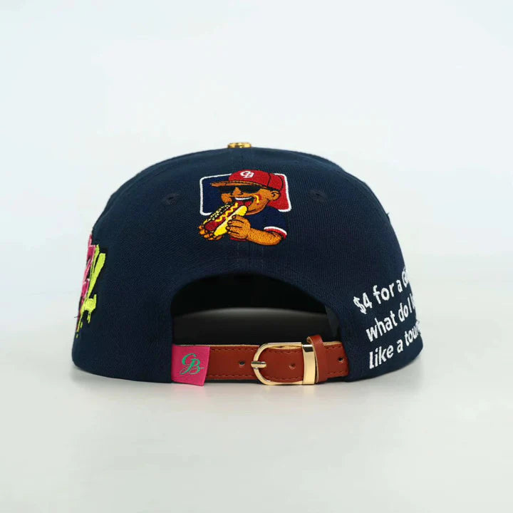Glizzy Strapback - Navy