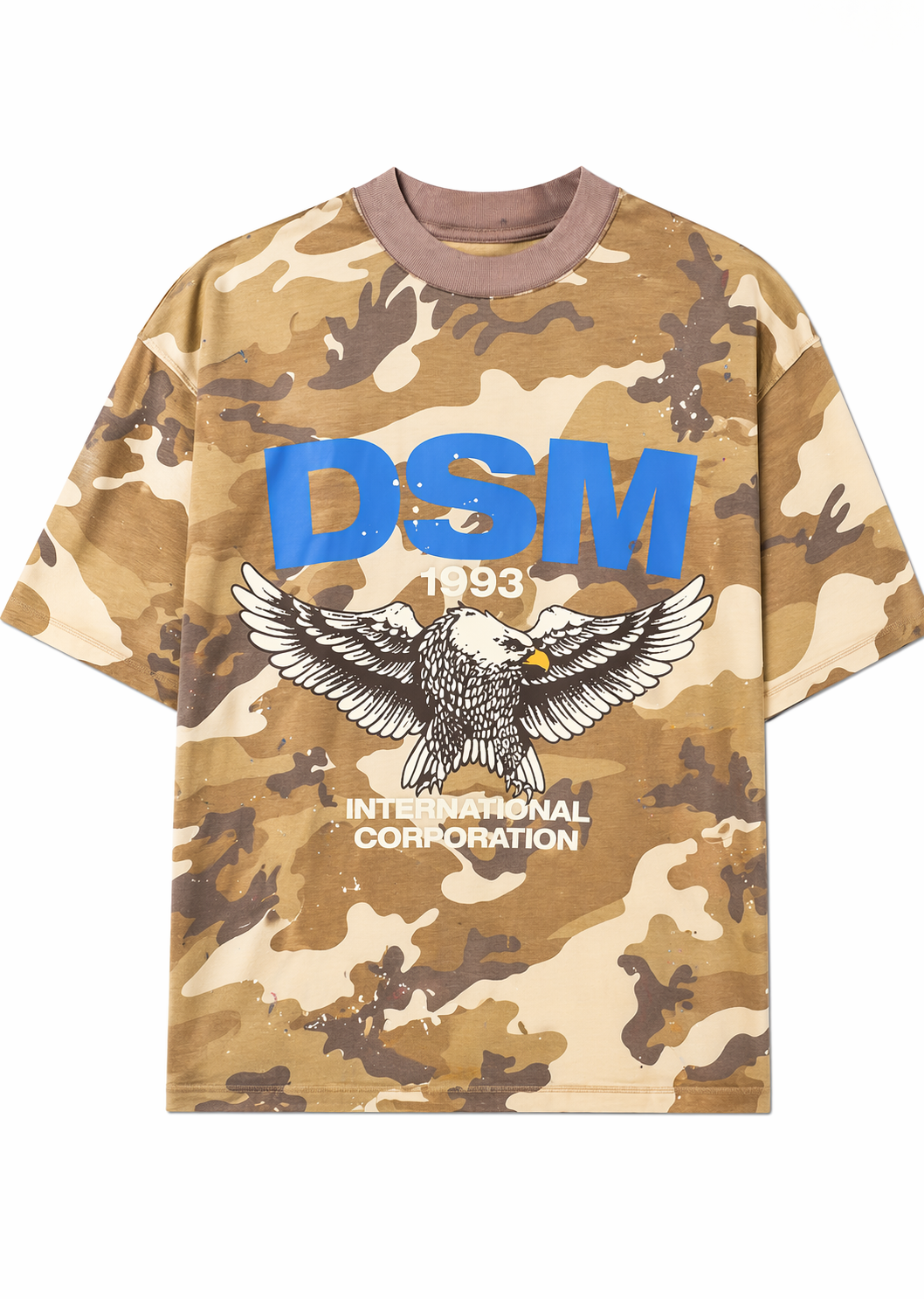 DSM Eagle Camo T-Shirt - Desert Camo
