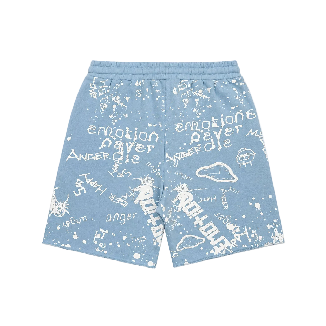 Graffiti Shorts - Blue