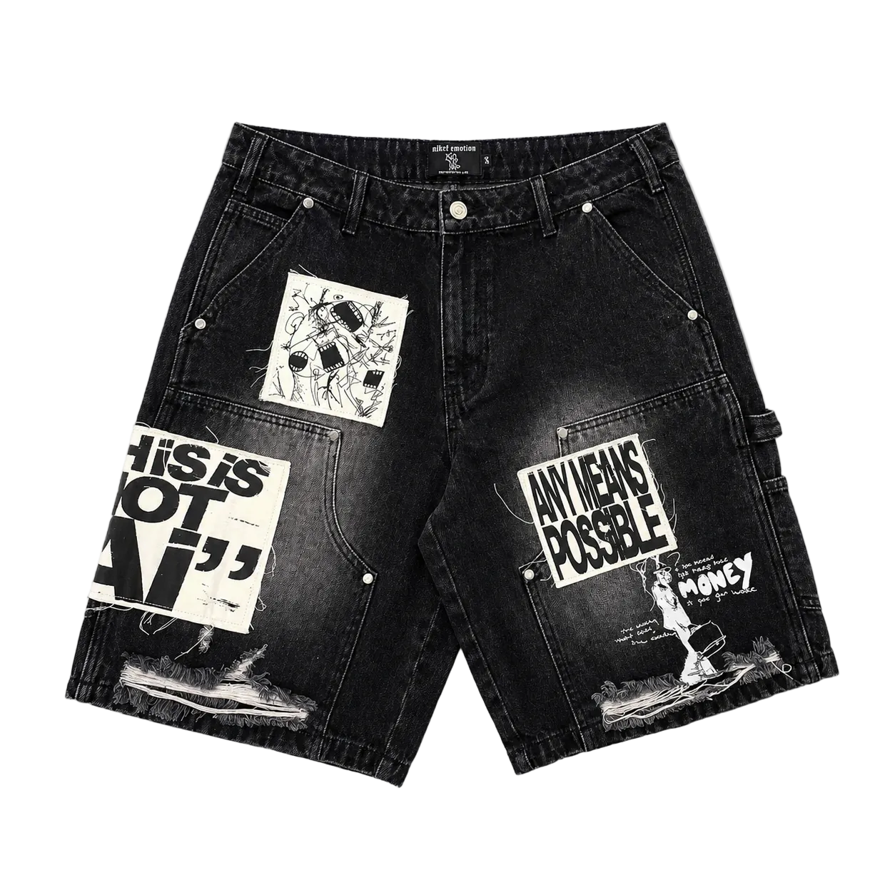 AI Denim - Black
