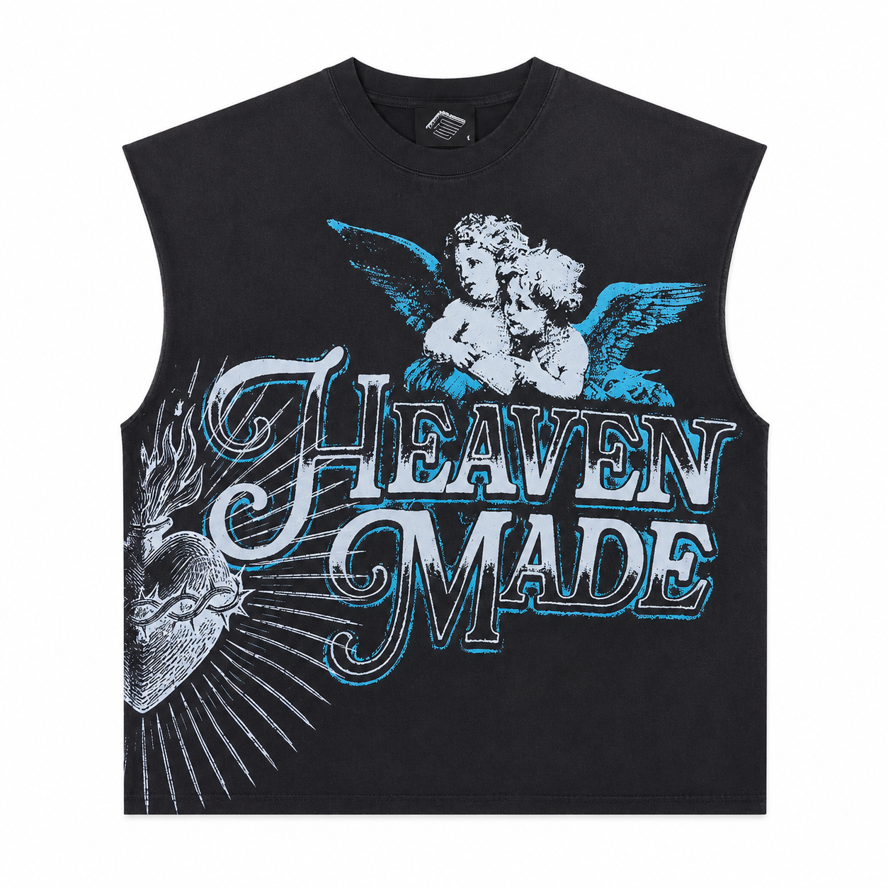 Heaven Made Cut off - Black