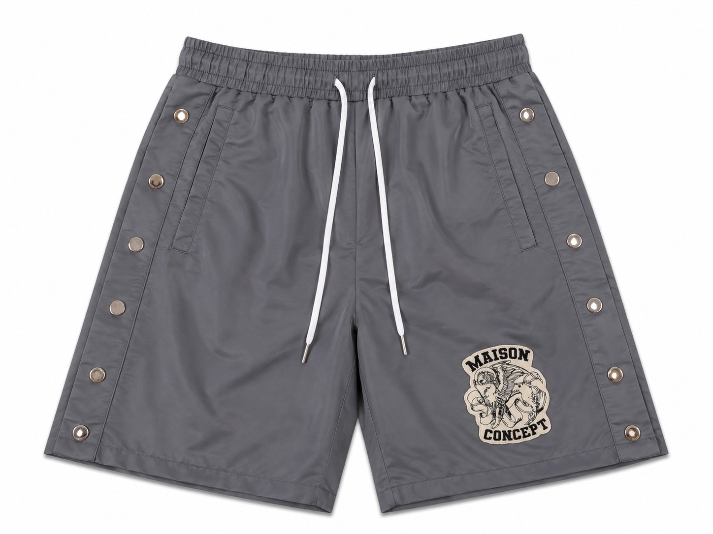 Maison Con Short - Grey