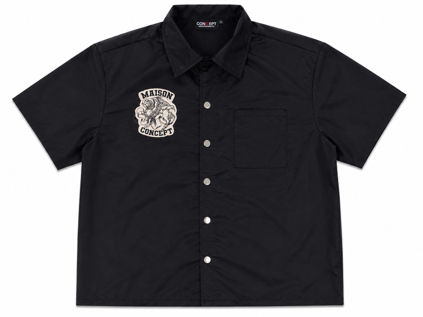 Maison Con Shirt - Black