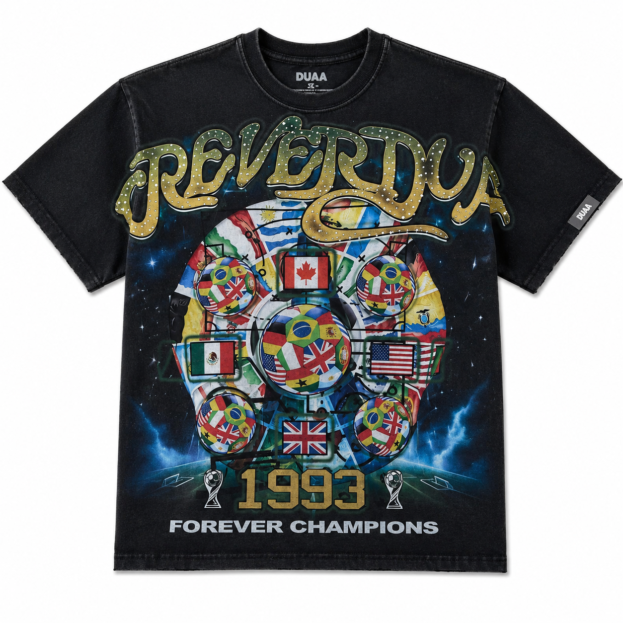 Worldwide T-Shirt - Black