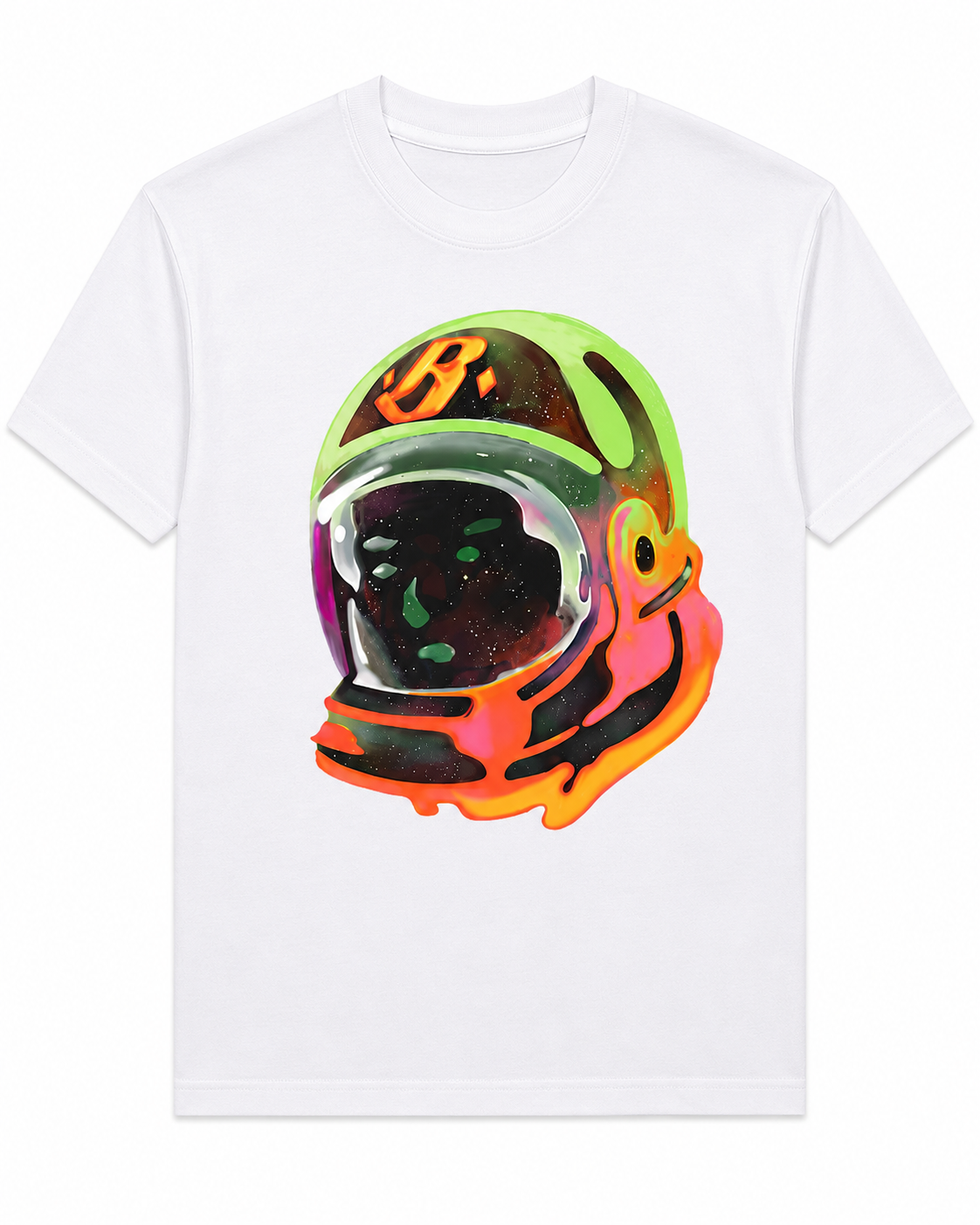 Helmet T-Shirt - White