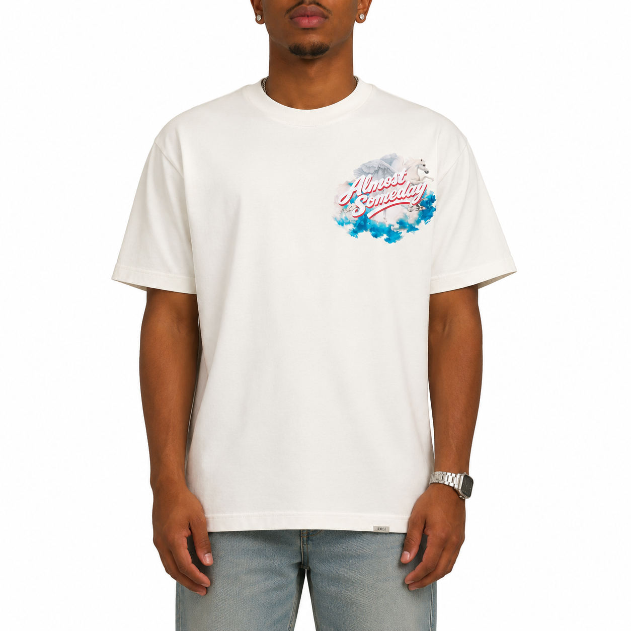 Pegasus T-Shirt - Cream