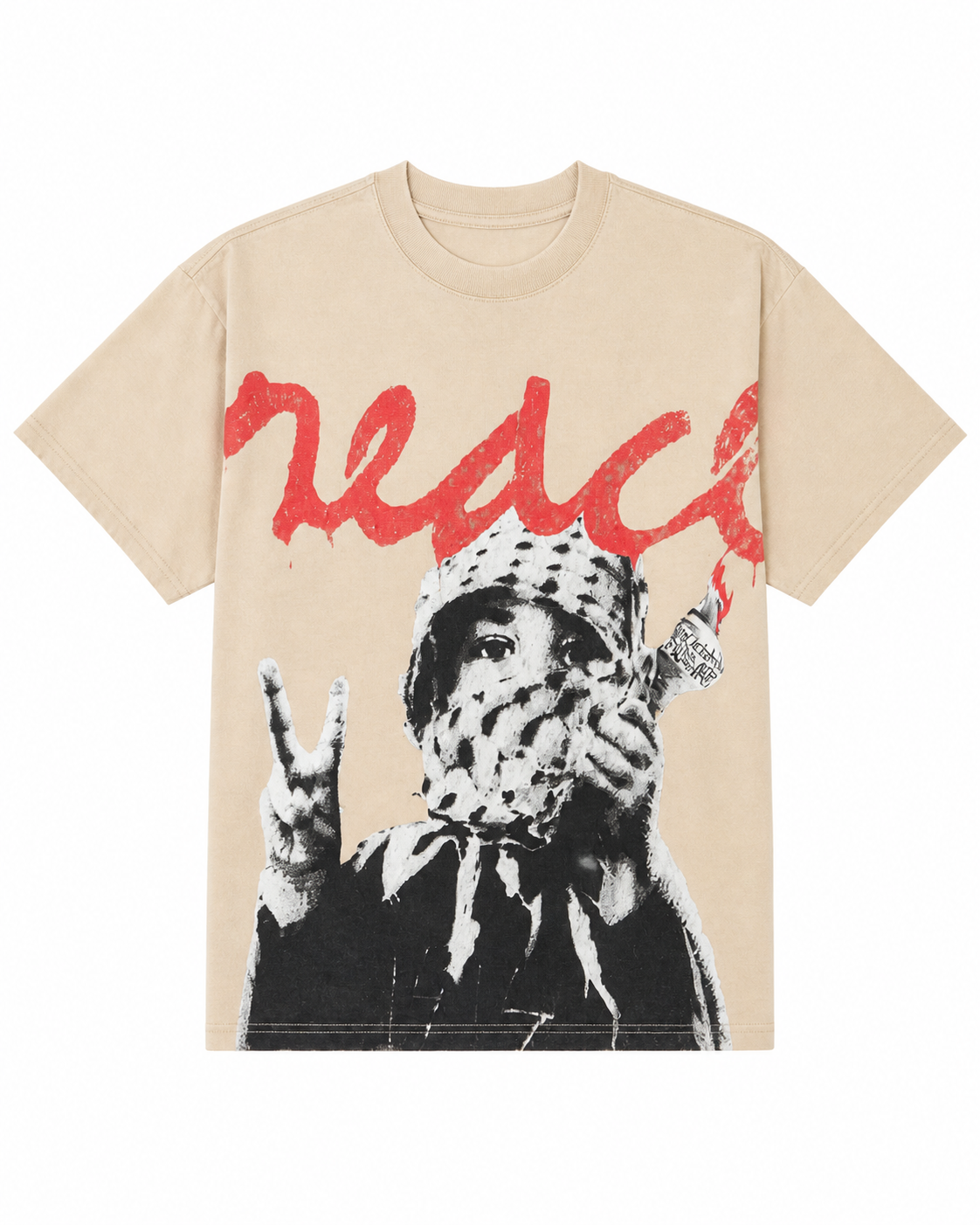 Peace T-Shirt - Beige