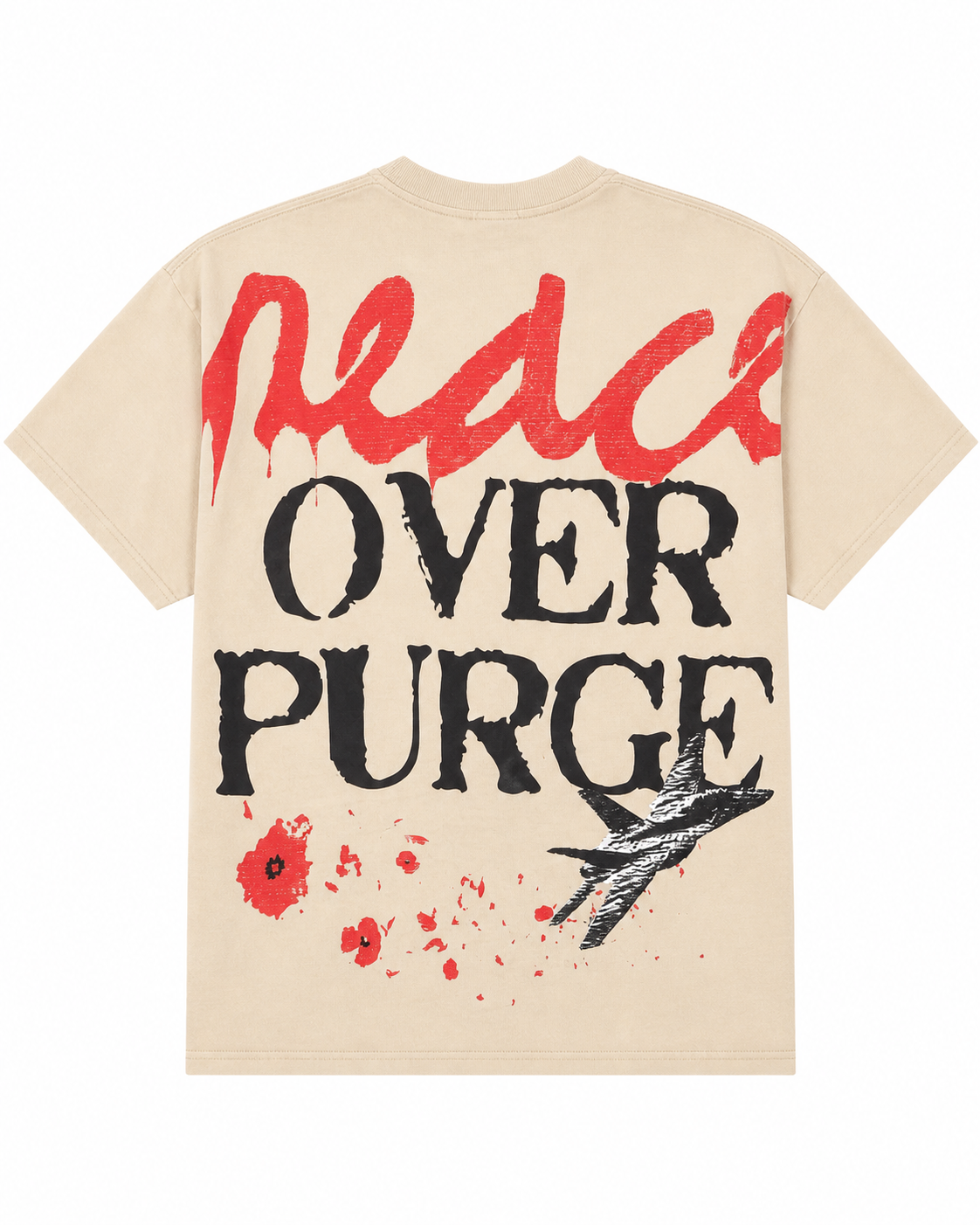Peace T-Shirt - Beige