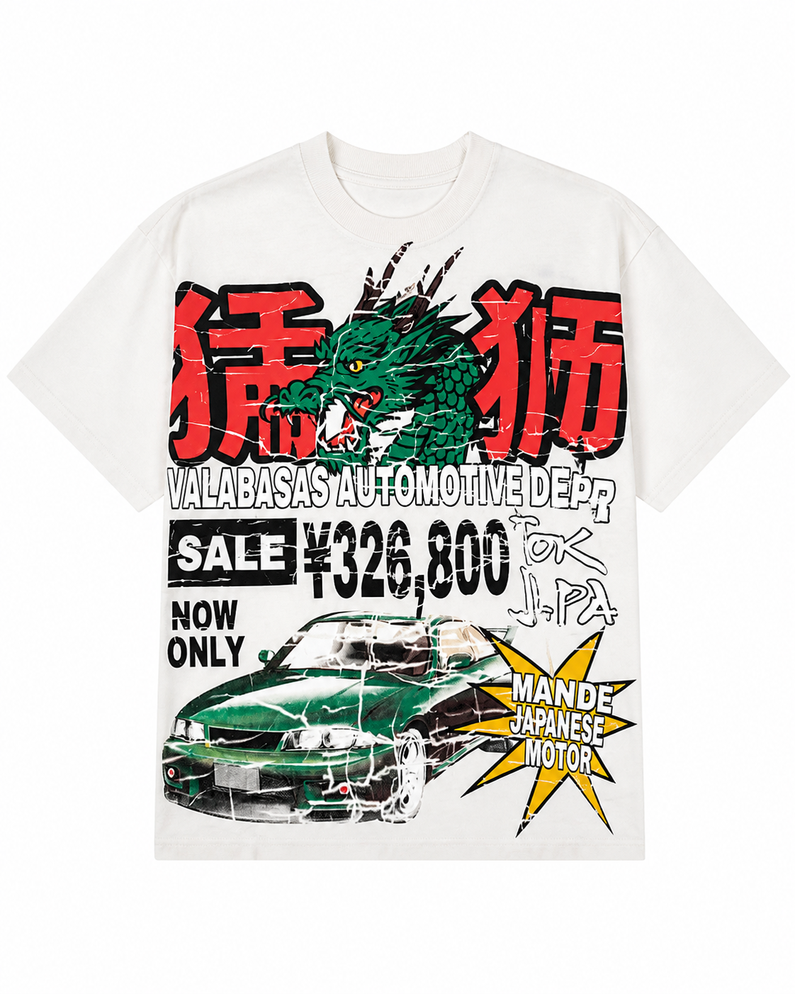 Japanesse Motors T-Shirt - White