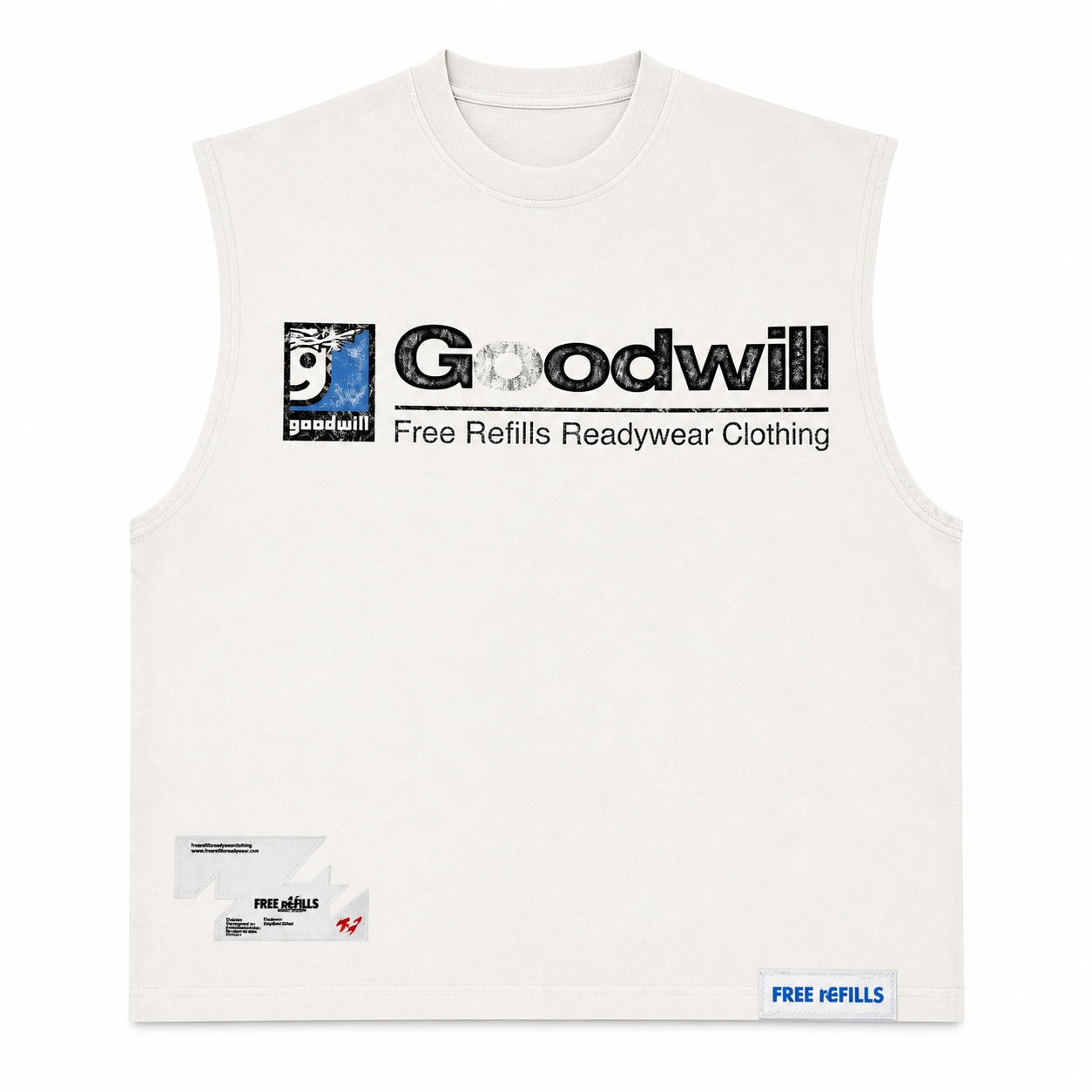 Godwill Cut Off Shirt - Off White