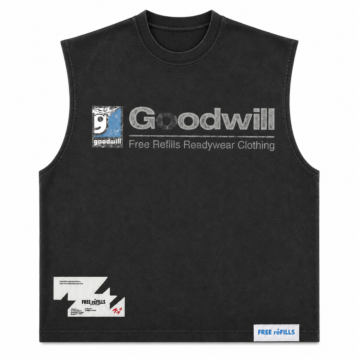 Godwill Cut Off Shirt - Black