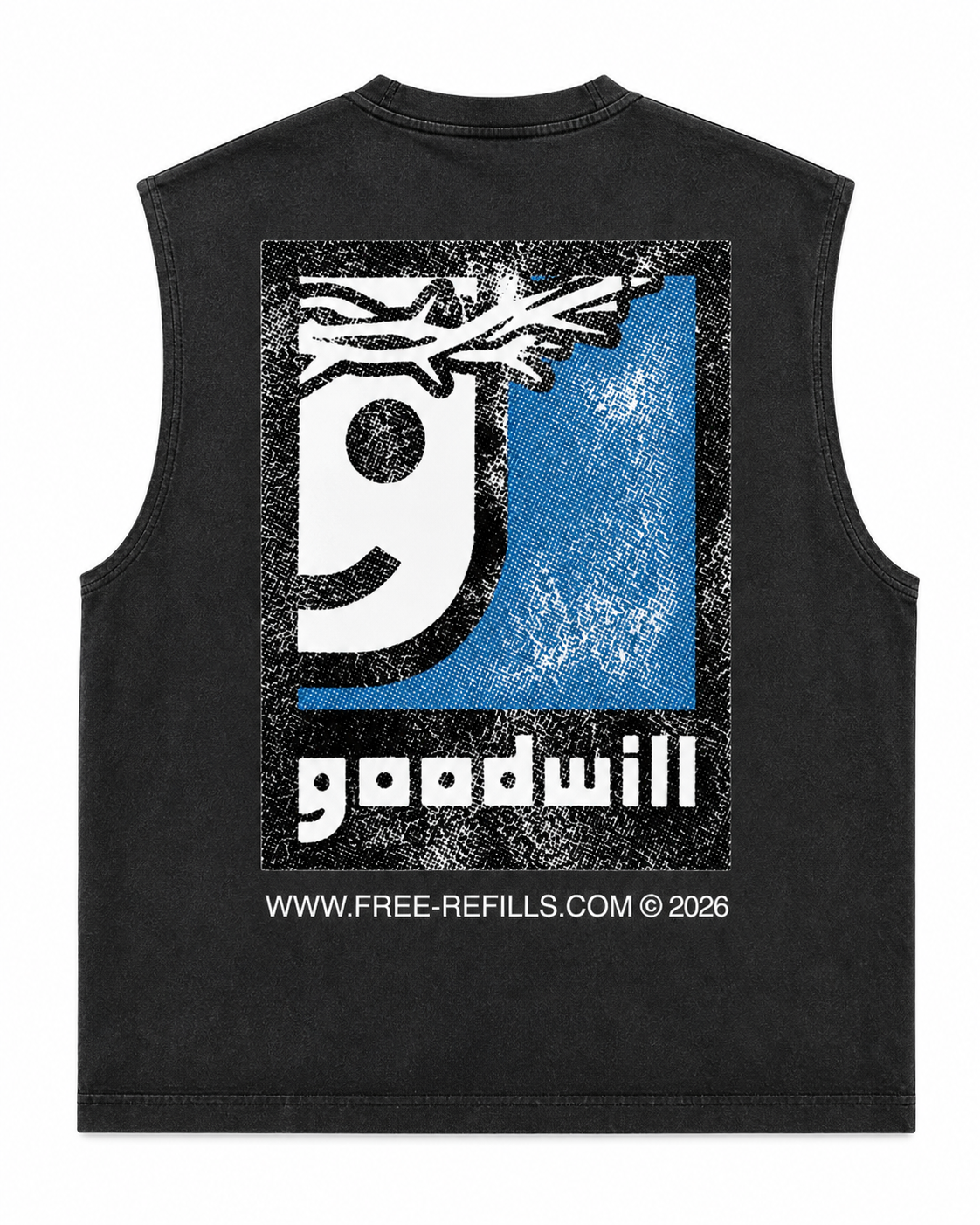 Godwill Cut Off Shirt - Black