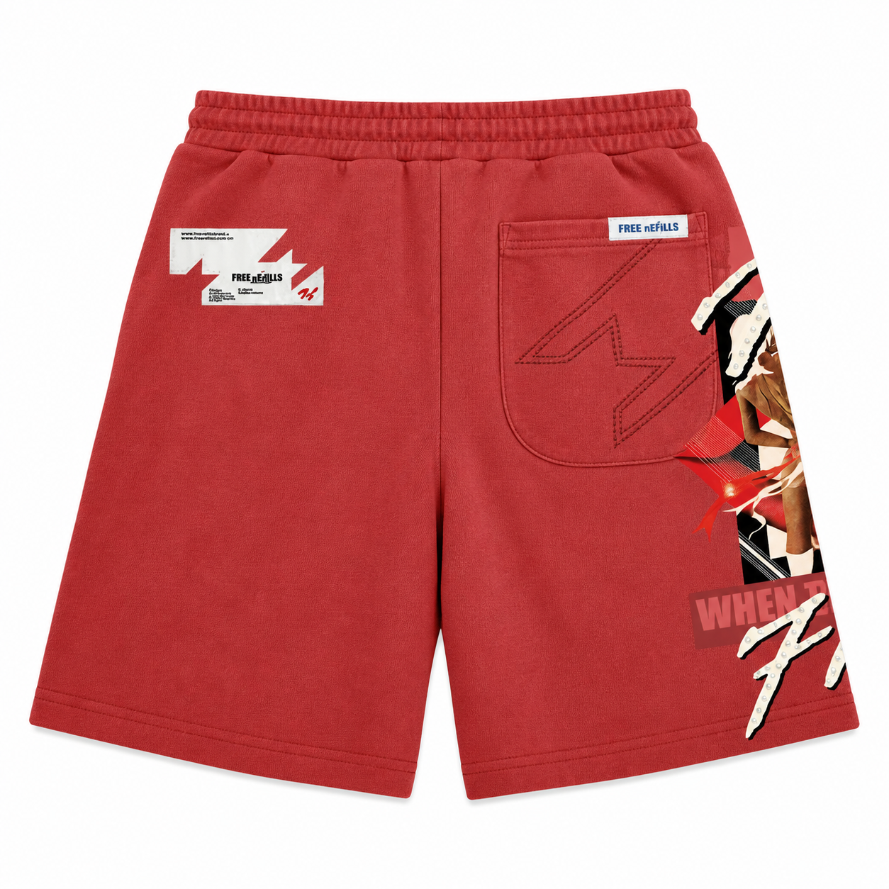 Temptation Shorts - Red