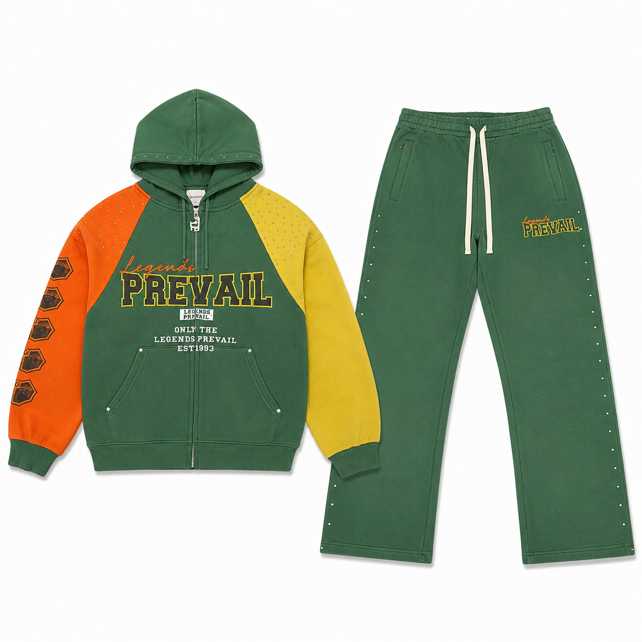 Color Block Set - Green