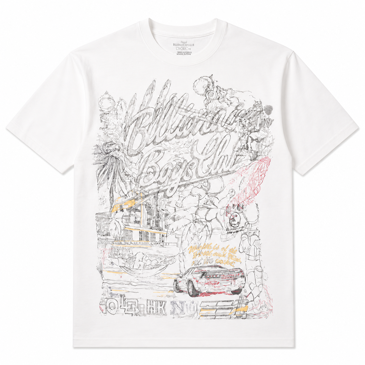 Sketch T-Shirt - Gardenia