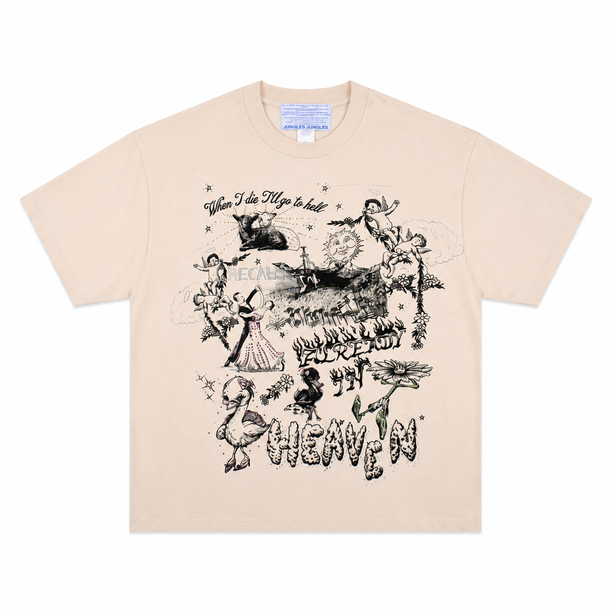 Already in Heaven T-Shirt - Birch