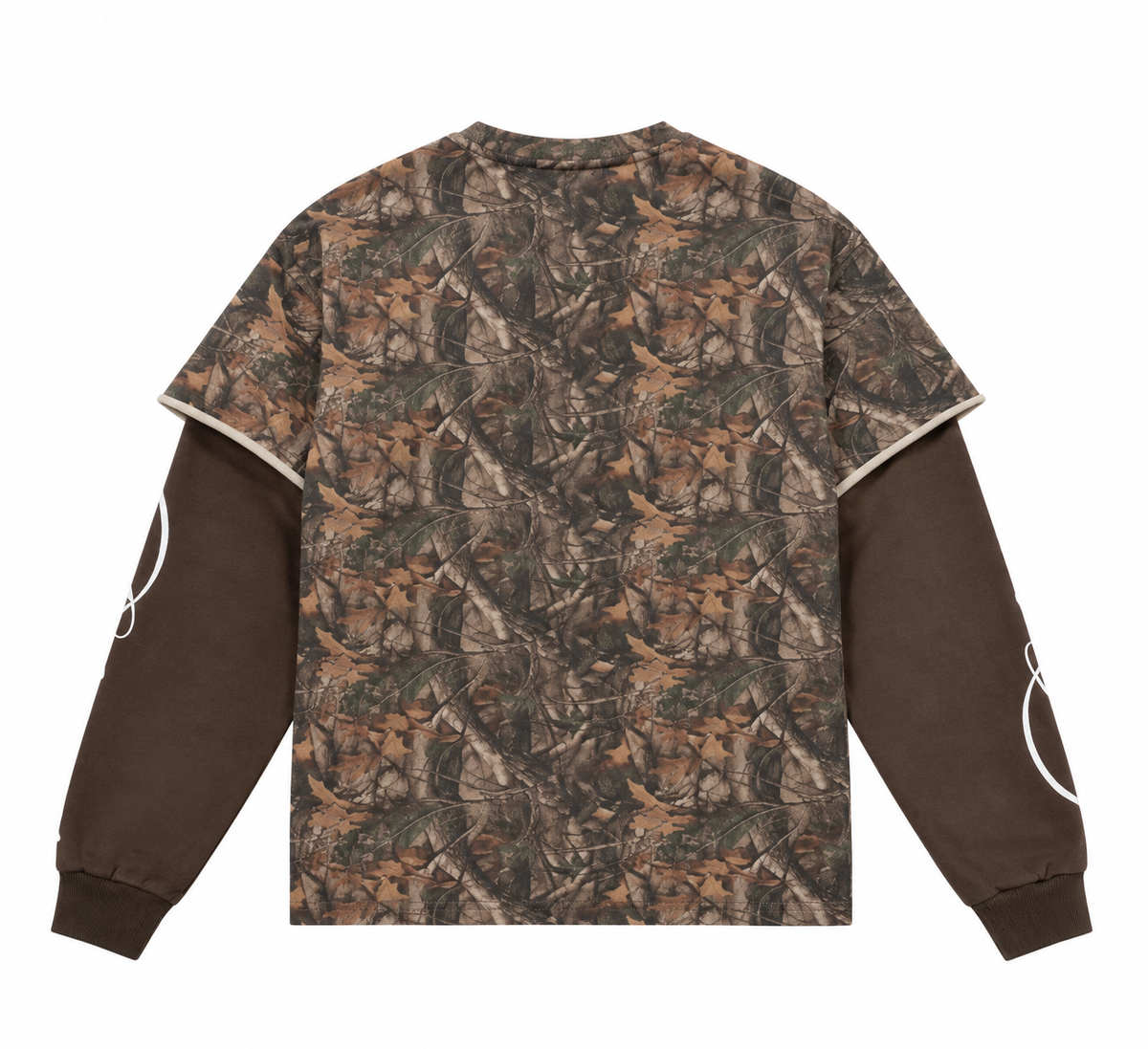 22 Mulit-Layer Sweatshirt - Camo