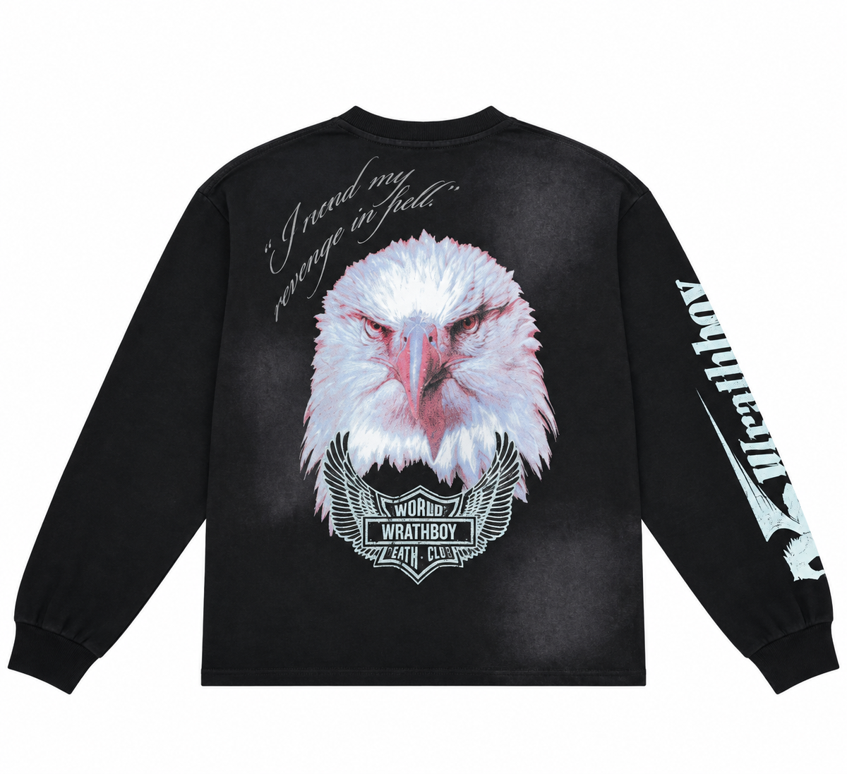 Eagle Long Sleeve Shirt - Black