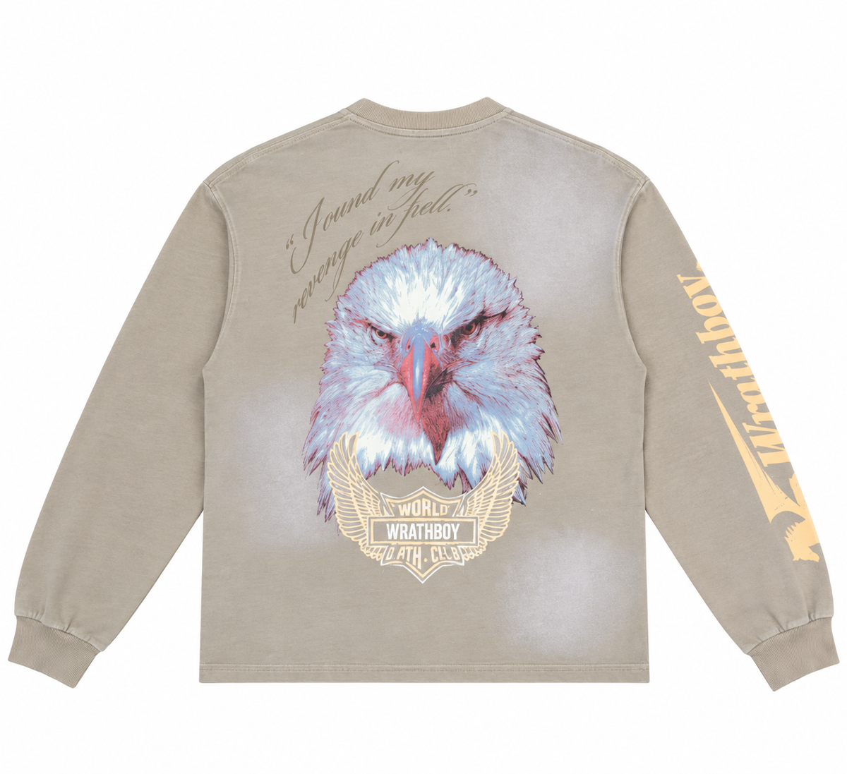 Eagle Long Sleeve Shirt - Taupe